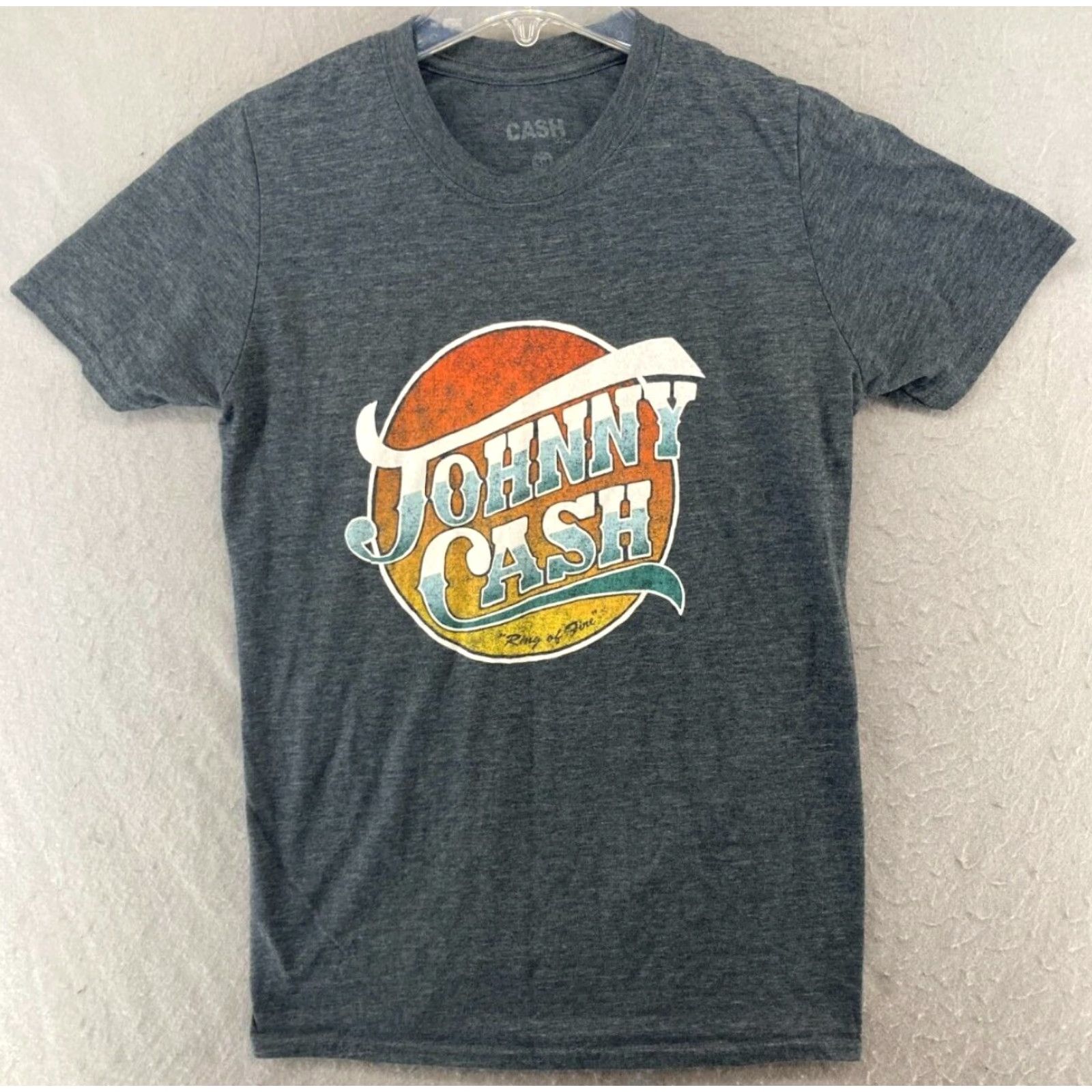 Vintage Johnny Cash Band Shirt Men S Gray T-Shirt Size US S / EU 44-46 / 1 - 2 Thumbnail