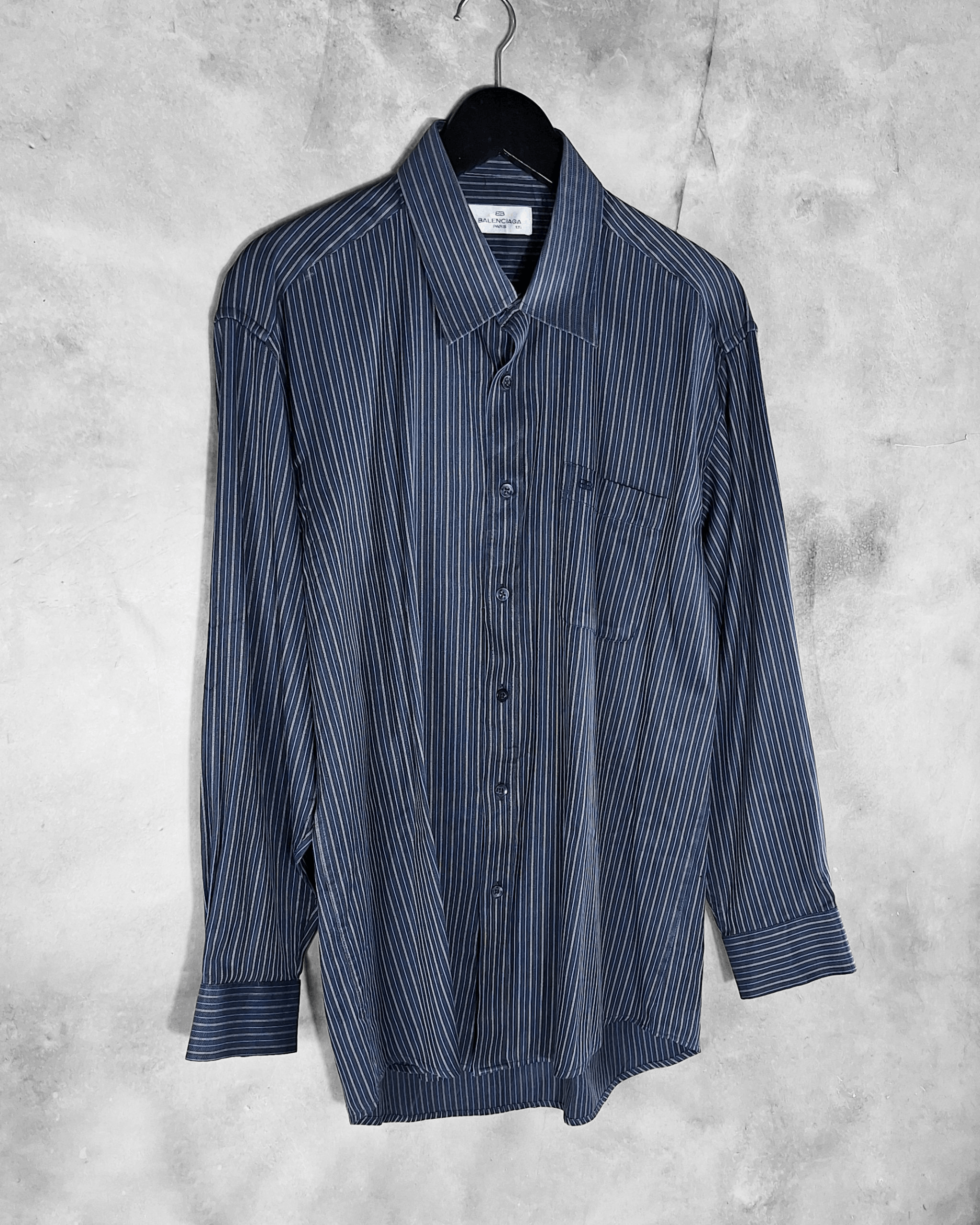 Balenciaga Vintage Balenciaga Shirt Size US L / EU 52-54 / 3 - 2 Thumbnail