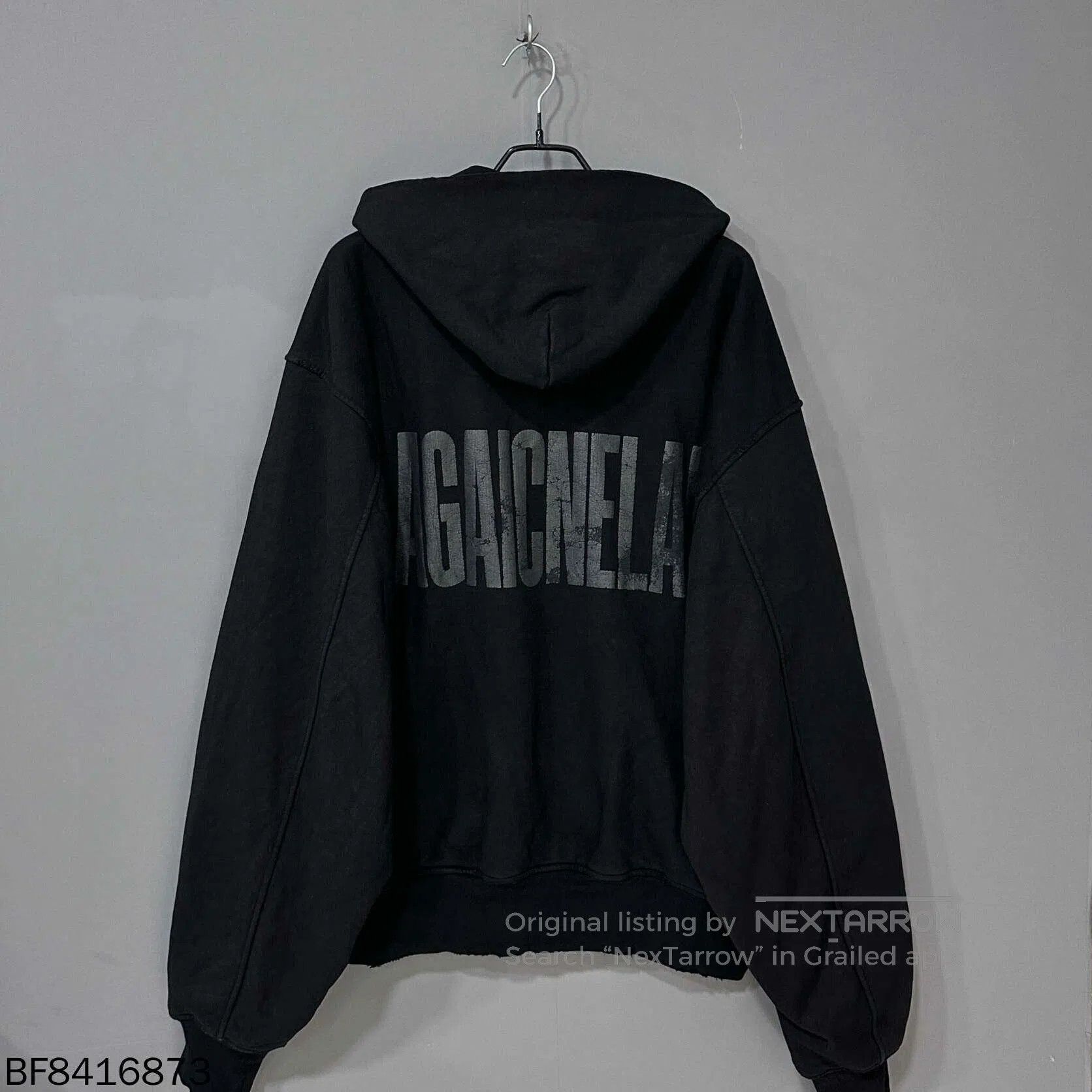 Balenciaga Balenciaga 24FW Reversed Logo Zip Hoodie. Size US S / EU 44-46 / 1 - 3 Thumbnail