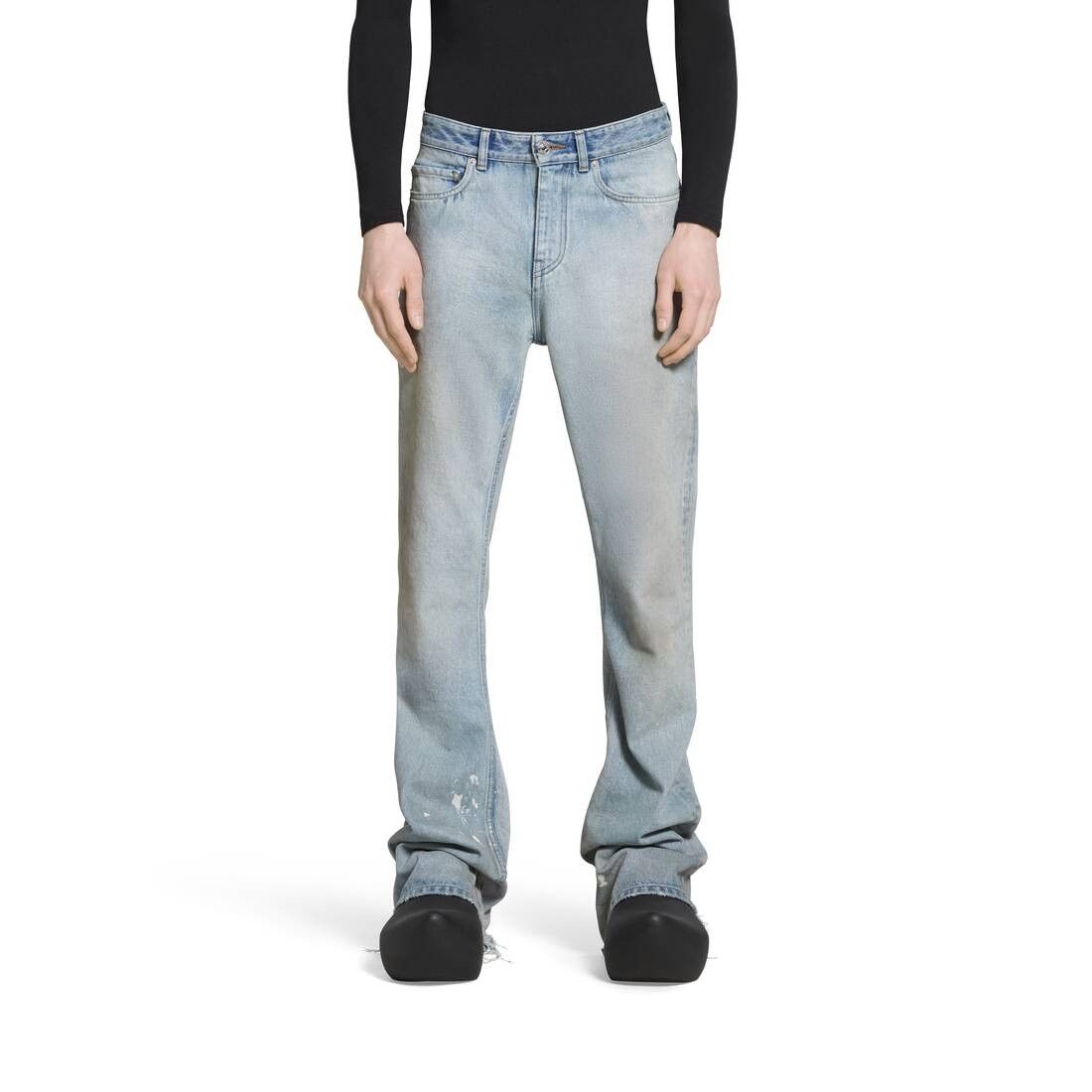 Balenciaga o1bcso1str1025 Dup / Bootcut Pants in Blue Size US 34 / EU 50 - 5 Thumbnail