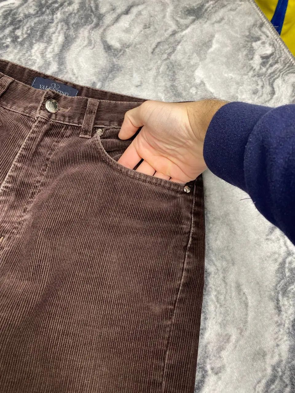 Valentino Vintage Vallentino Jeans Corduroy Pants Size US 31 - 5 Thumbnail