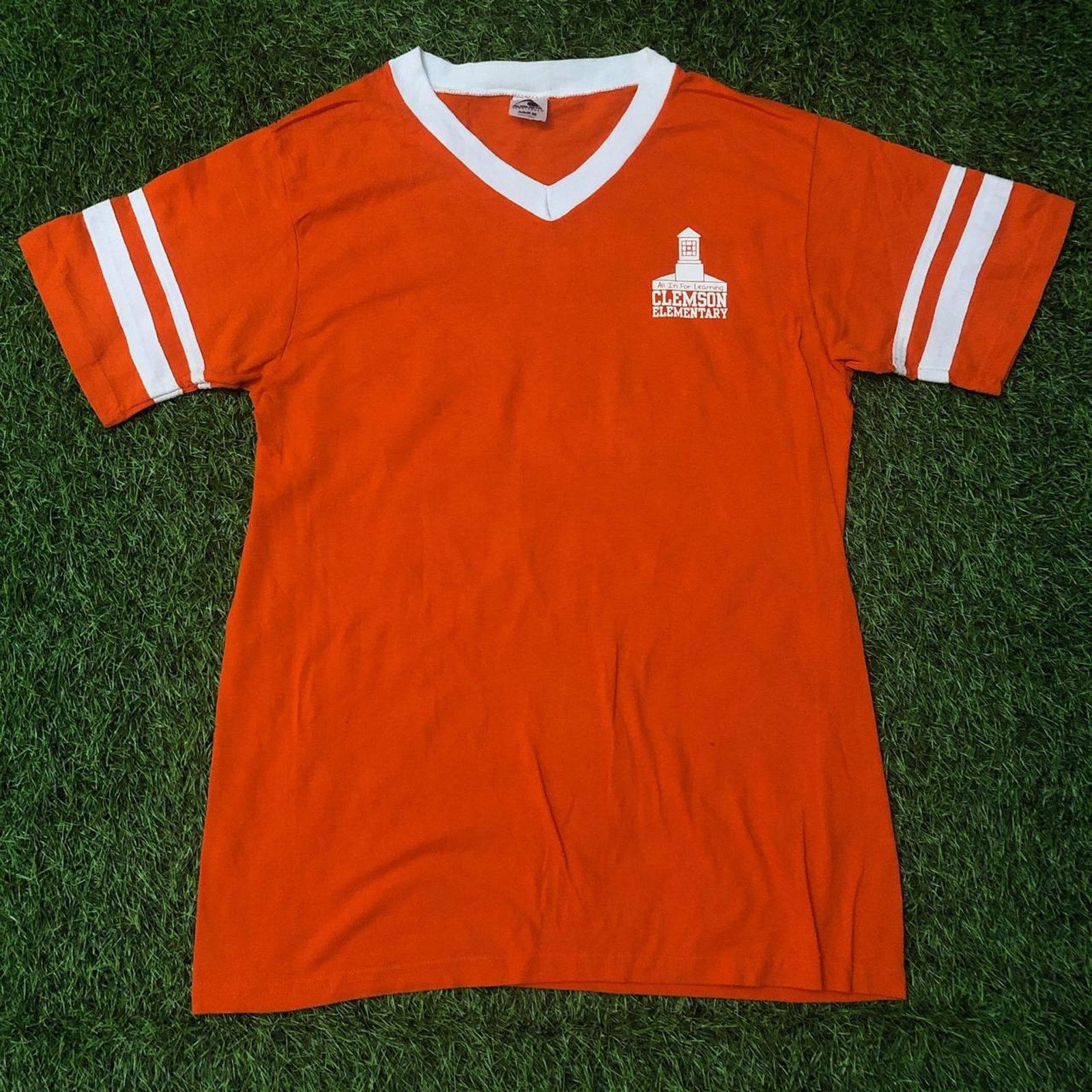 Other Women’s Orange Clemson Elementary Graphic Number Tee Size M / US 6-8 / IT 42-44 - 1 Thumbnail