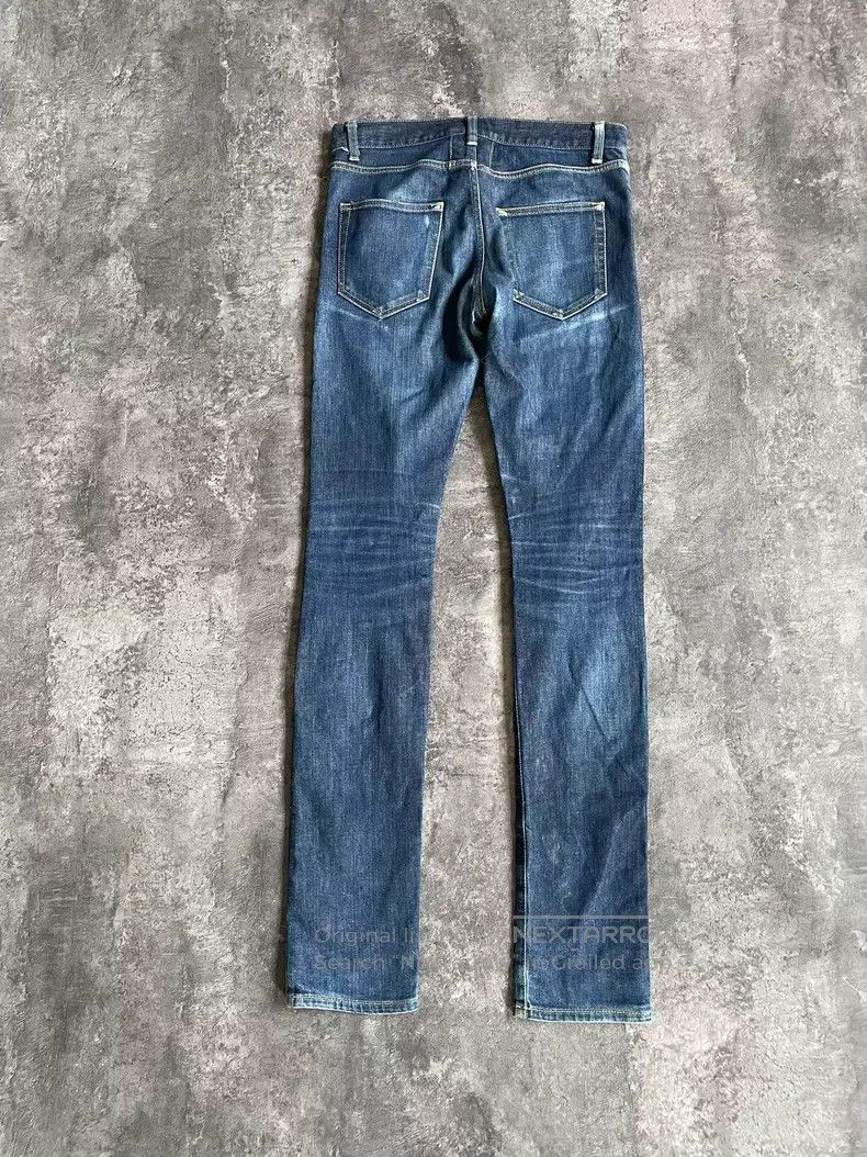 Saint Laurent Paris Saint Laurent Paris Dark blue wash denim jeans i Size US 29 - 2 Thumbnail