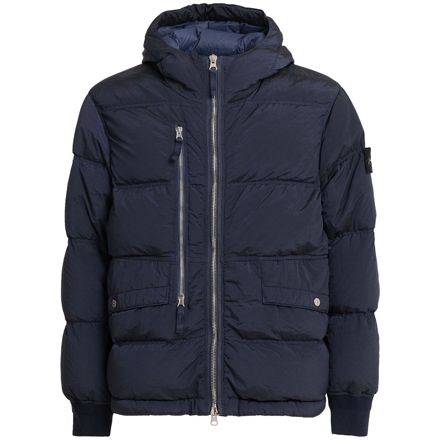 STONE ISLAND Navy Econyl Jacket New & Authentic (Men's size: