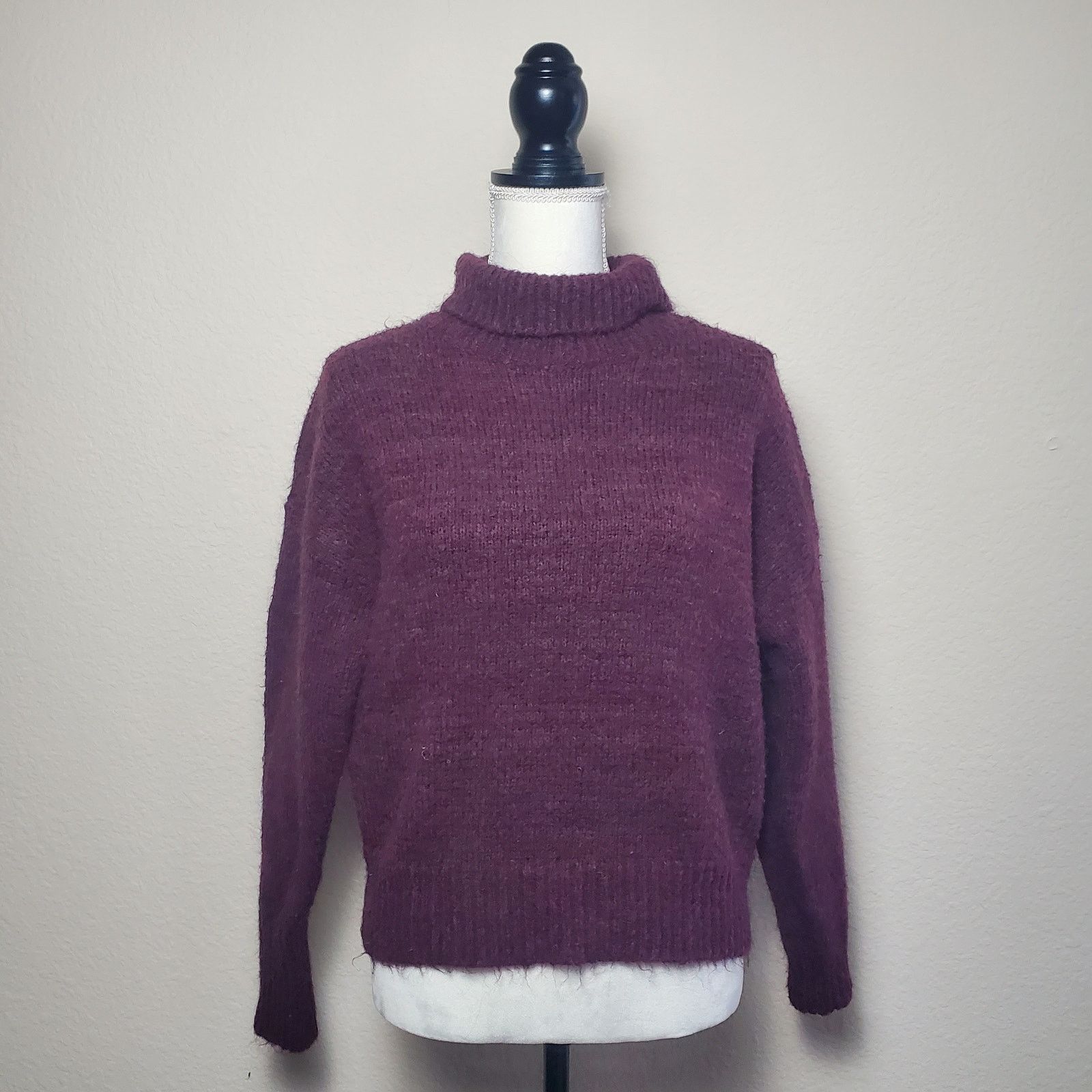 Other Lulus Burgundy Knit Sweater Small Size S / US 4 / IT 40 - 1 Thumbnail