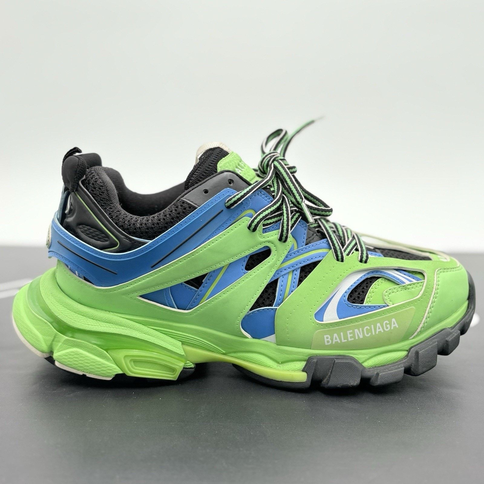 Balenciaga Balenciaga Track ' Blue Green ' | GREAT CONDITION! Size US 8 / EU 41 - 2 Thumbnail