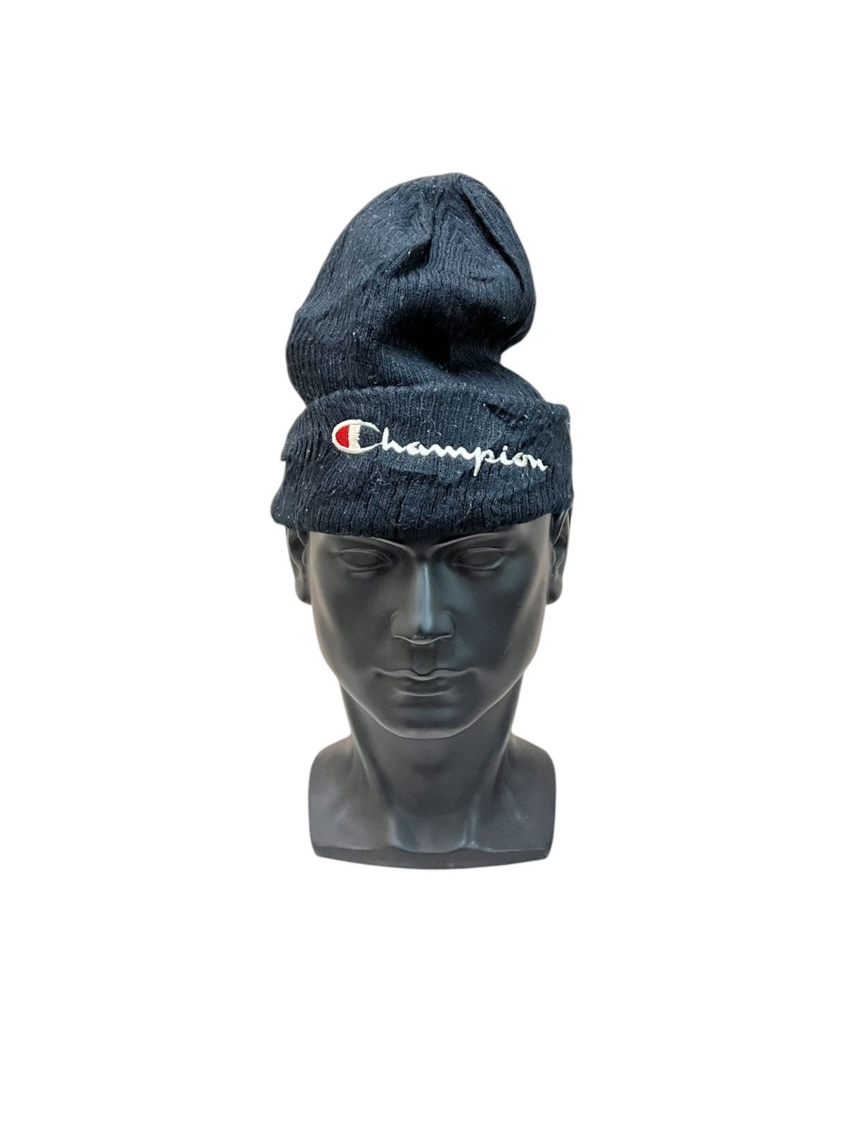 Champion Vintage Champion Spell Out Beanie Hats Size ONE SIZE - 1 Thumbnail