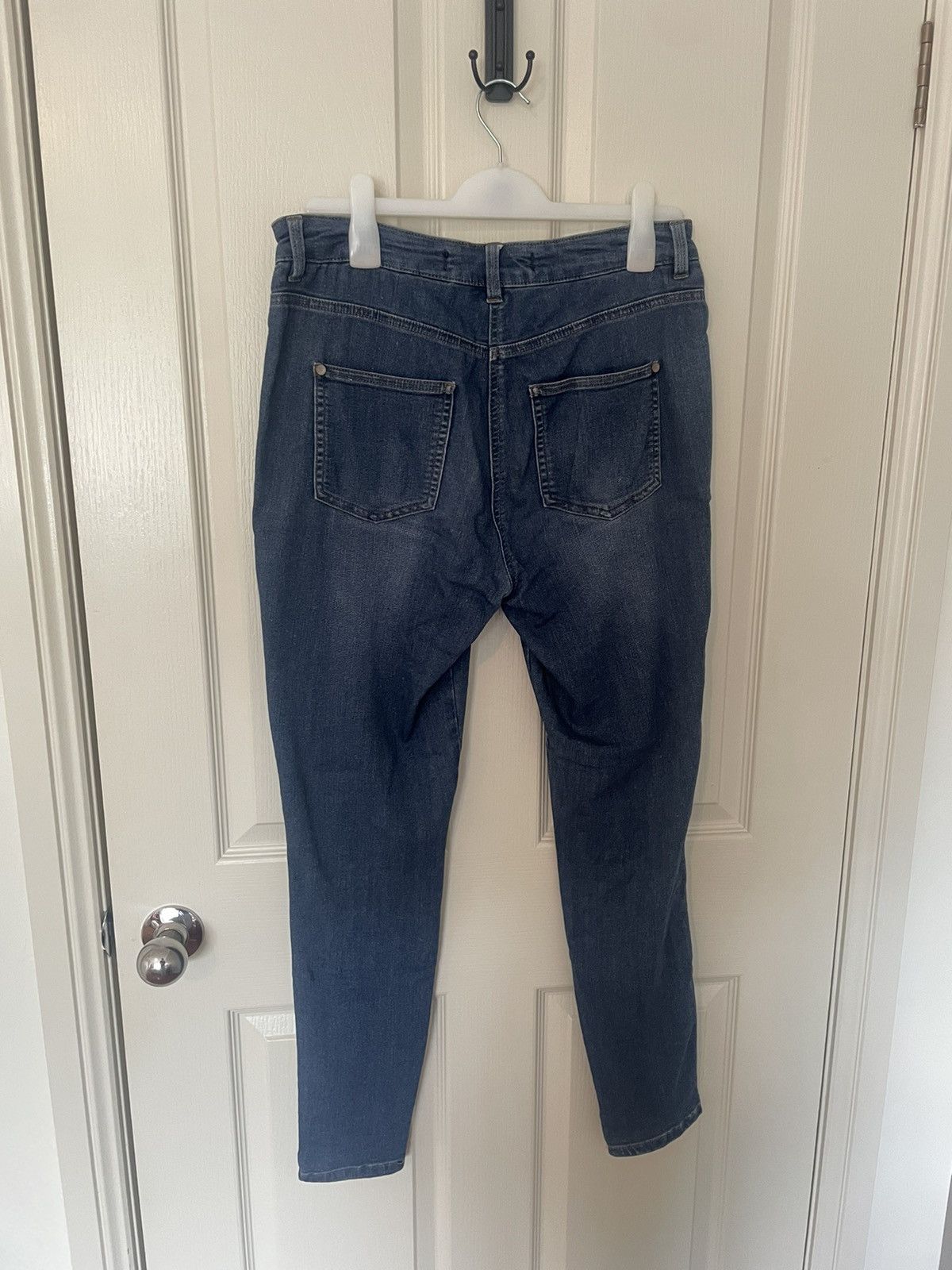 NEXT Dark wash skinny jeans Size 30" / US 8 / IT 44 - 2 Thumbnail