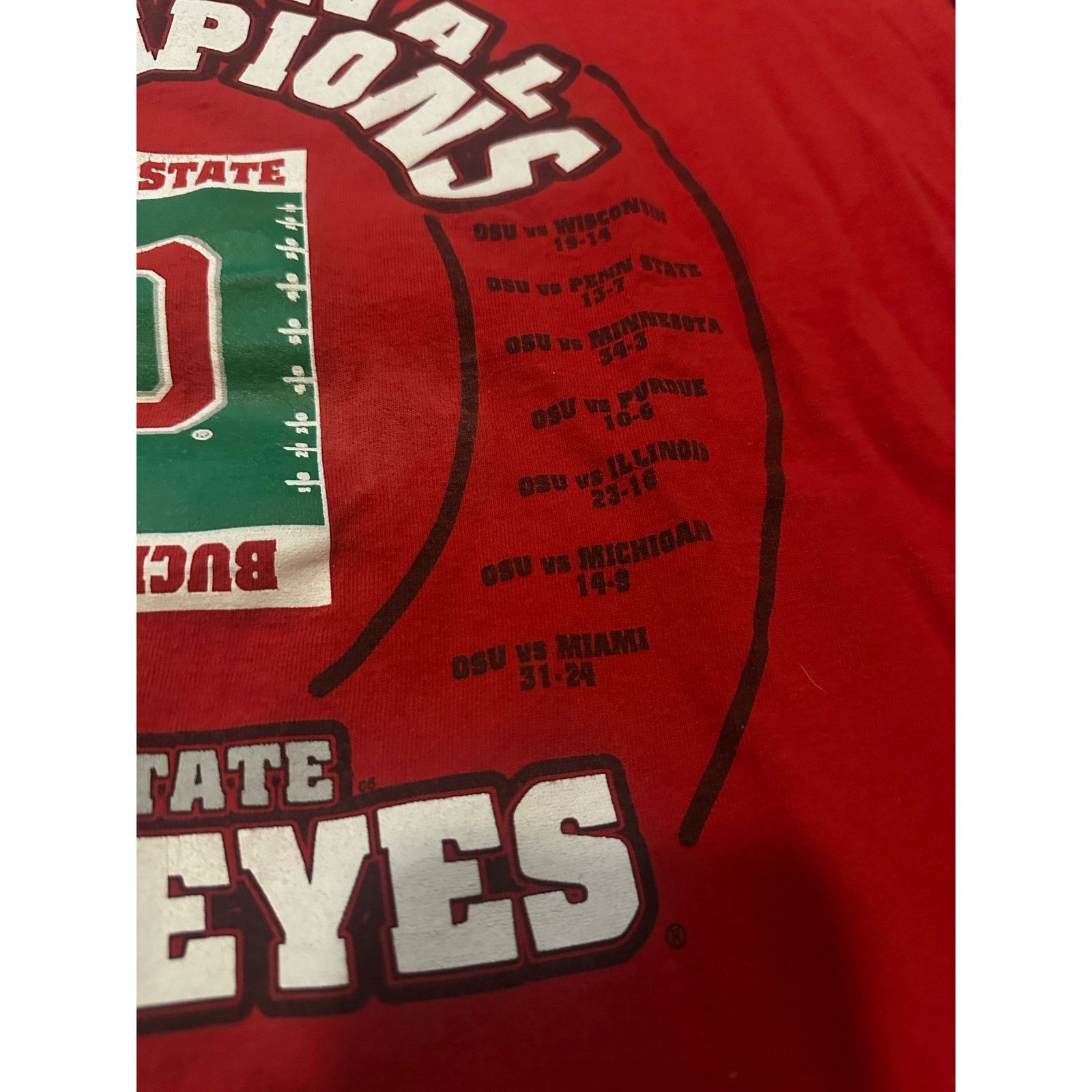 Delta Ohio State buckeyes 2002 national football championship Size US XL / EU 56 / 4 - 4 Thumbnail