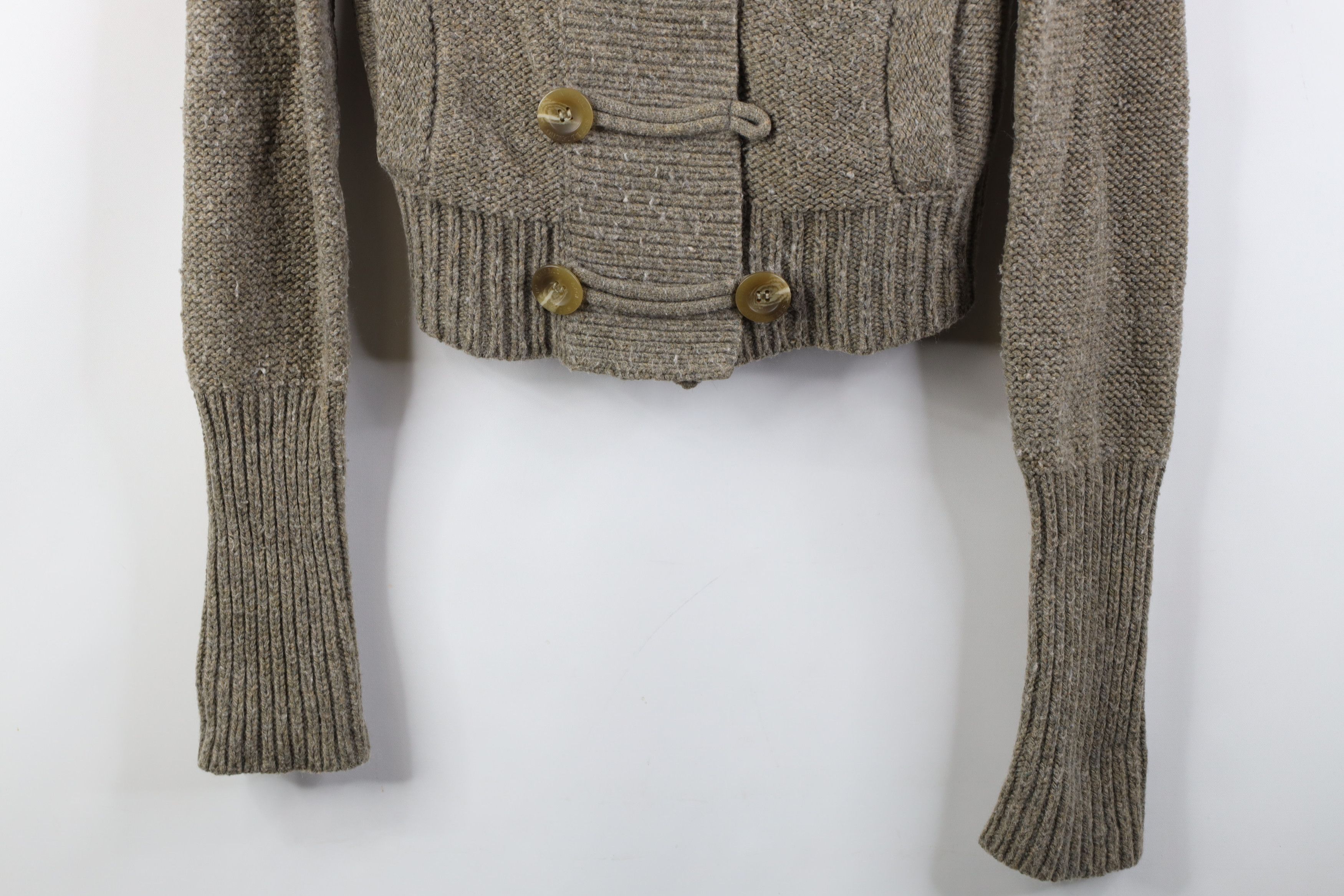 American Eagle Outfitters Vintage 90s Y2K American Eagle Babydoll Cardigan Sweater Size M / US 6-8 / IT 42-44 - 3 Thumbnail