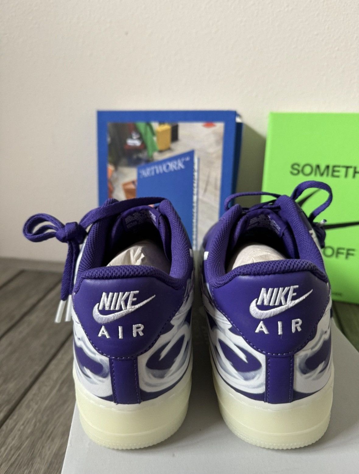 Nike Nike AF1 Low Skeleton Halloween 21’ Size US 13 / EU 46 - 4 Thumbnail