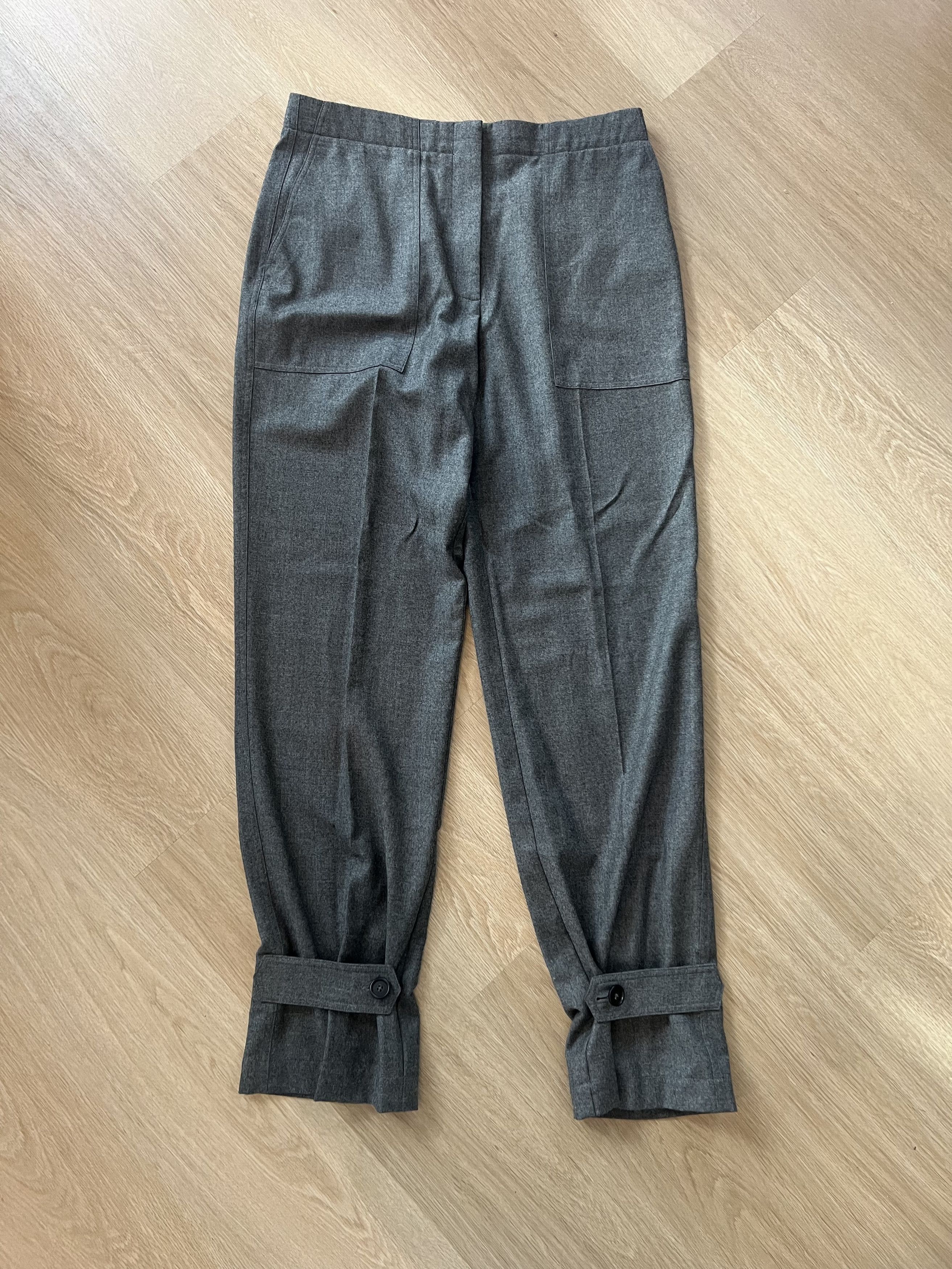 Helmut Lang Helmut Lang High Waist Ankle Strap Pants Size 12 Size 34" / US 12 / IT 48 - 2 Thumbnail
