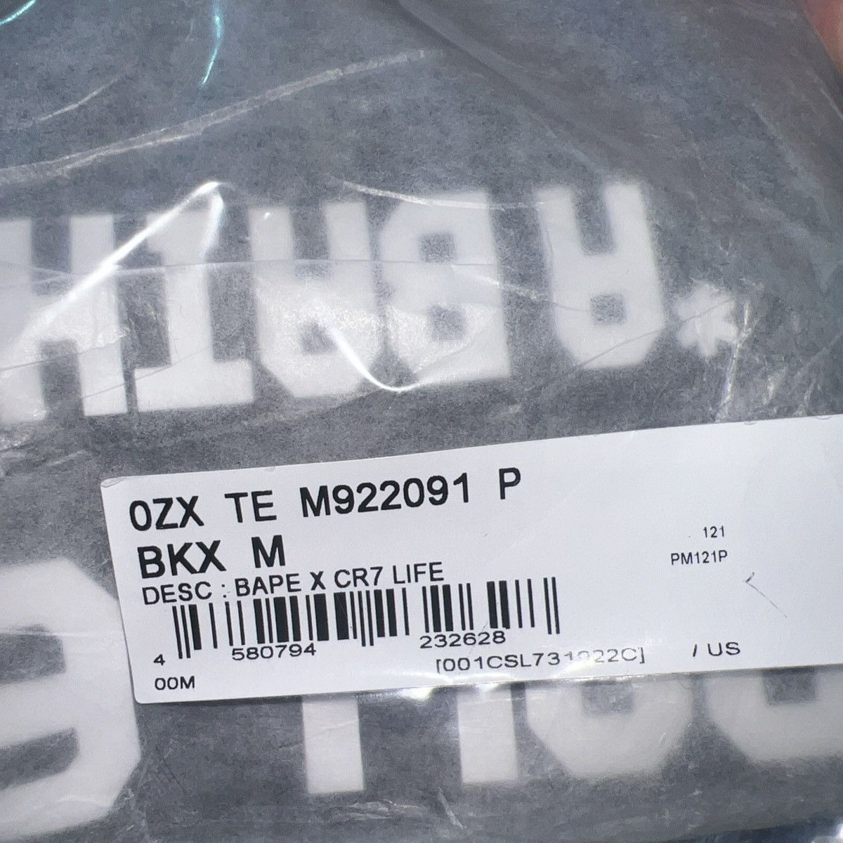 Bape Bape Cristiano Ronaldo CR7 Black T-shirt NEW w Tags Limited Size US M / EU 48-50 / 2 - 5 Thumbnail