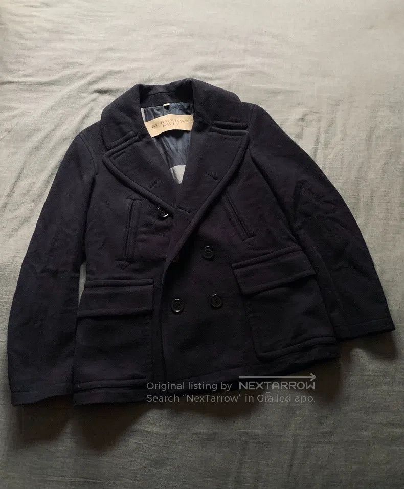 Burberry Burberry Wool Double Breasted Coat Size M / US 6-8 / IT 42-44 - 3 Thumbnail