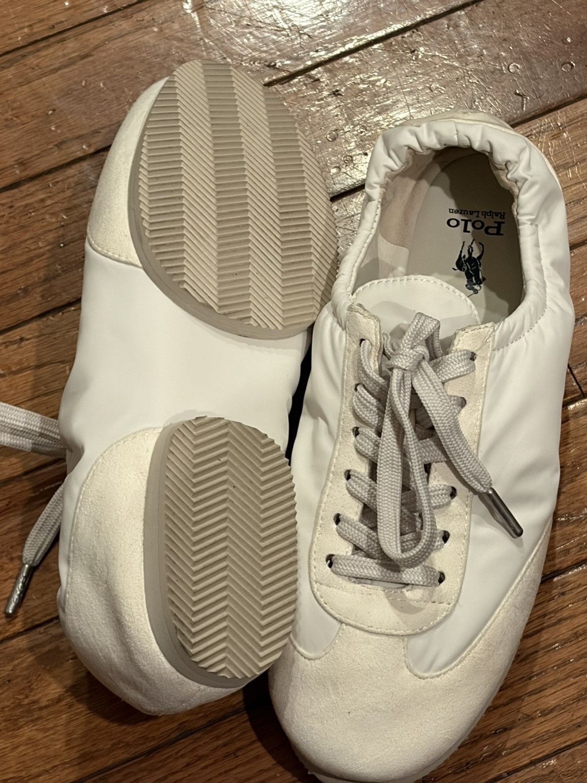 Polo Ralph Lauren Polo Ralph Lauren The Suede Pony Ballerina Sneaker Size US 7 / IT 37 - 9 Thumbnail