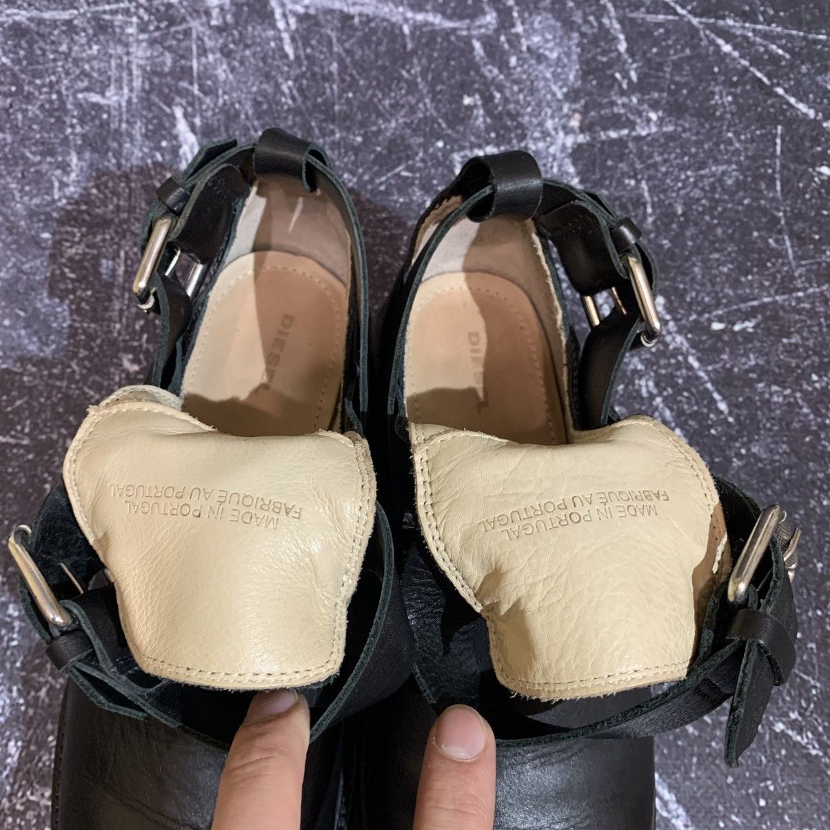 Vintage DIESEL Leather Women’s Boots 39 Rick Owens Style