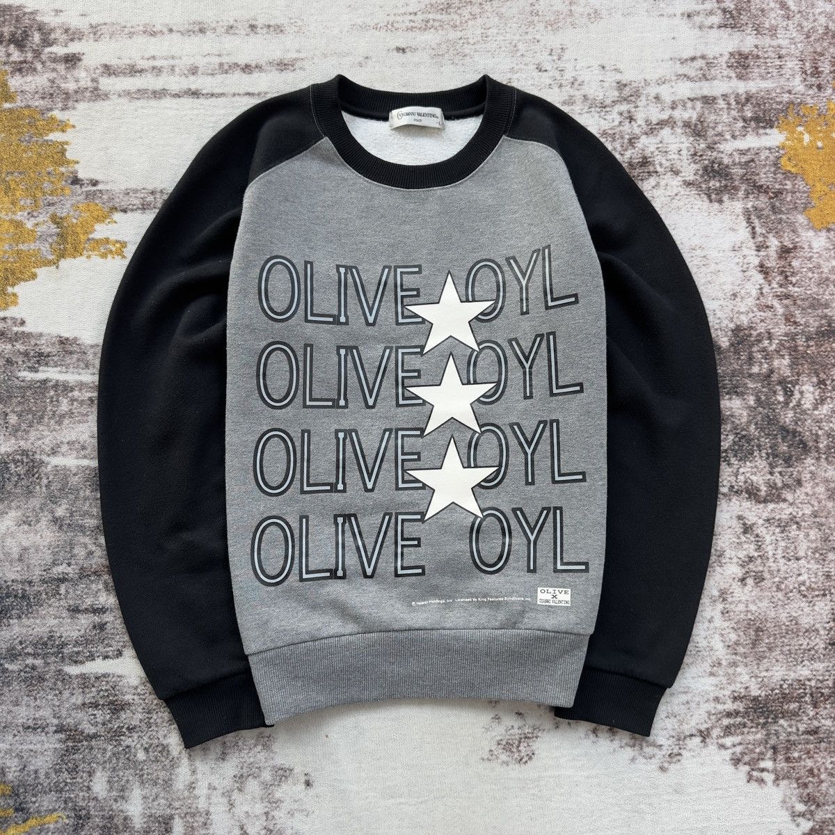 VINTAGE OLIVE OYL X GIANNI VALENTINO SWEATSHIRT