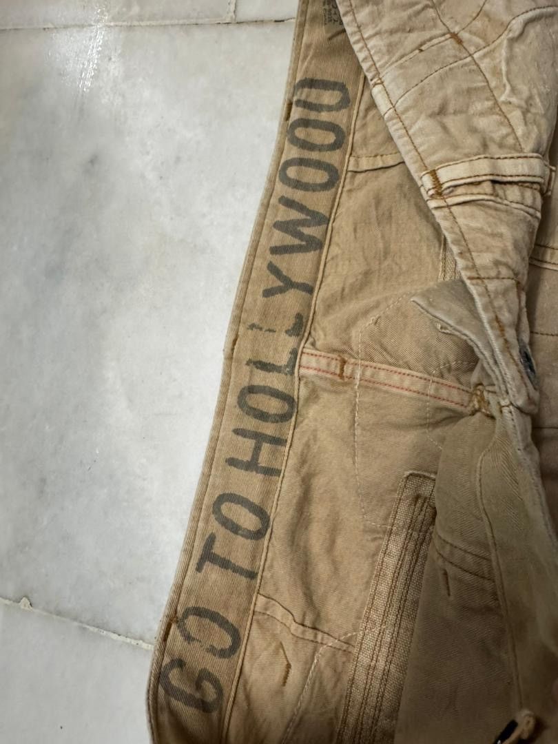 Vintage 💥 Go To Hollywood Baker Pants 90s Sick Faded Y C C Logo Size US 30 / EU 46 - 9 Thumbnail