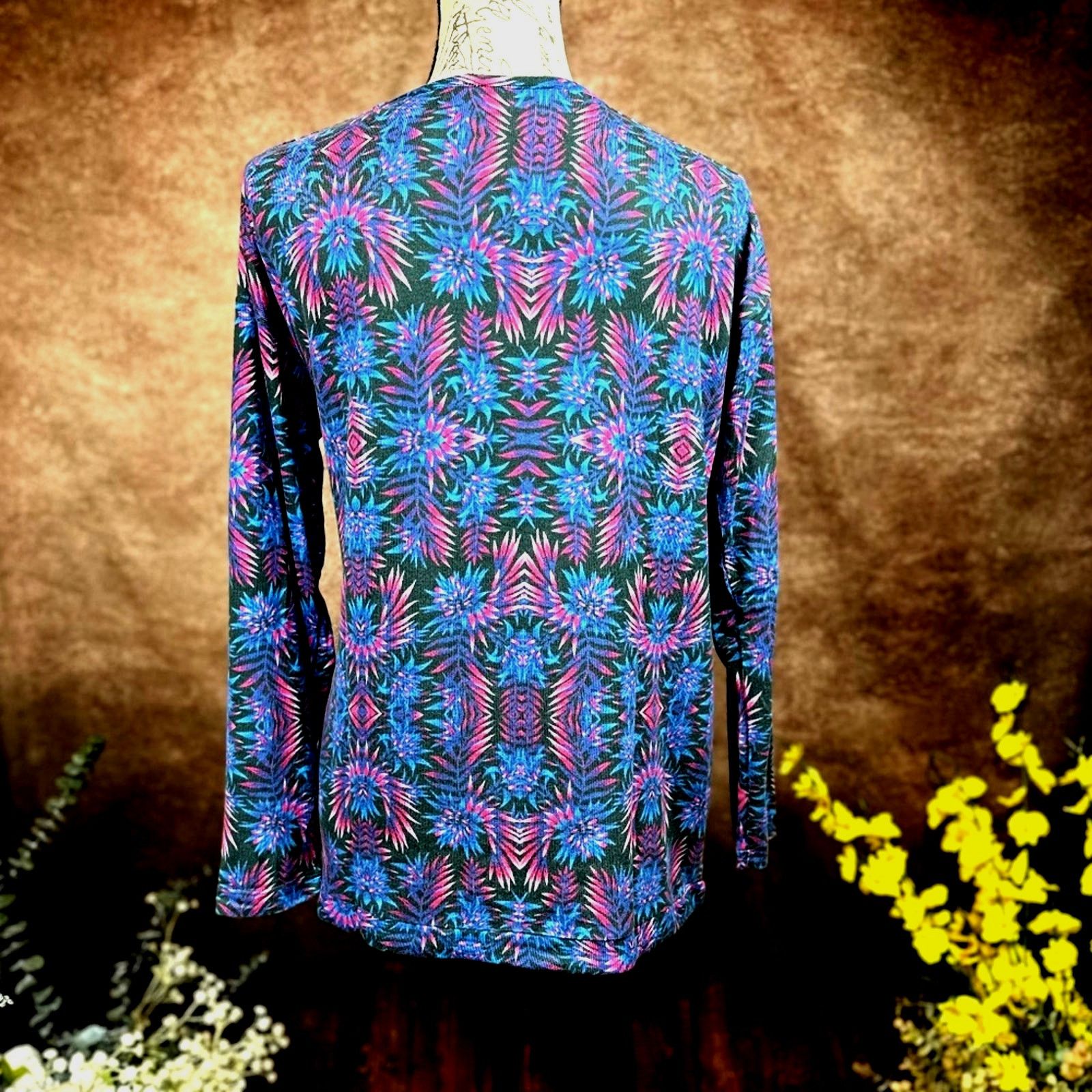 Other Retreat Rhonda Shear Drawstring Hem Tunic Firework Floral L Size L / US 10 / IT 46 - 9 Thumbnail