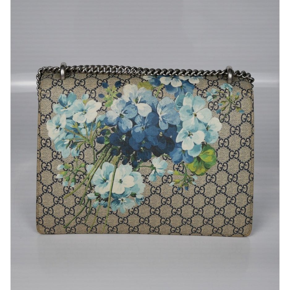 Gucci Gucci GG Blooms Dionysus Shoulder Bag (Blue) Size ONE SIZE - 5 Thumbnail