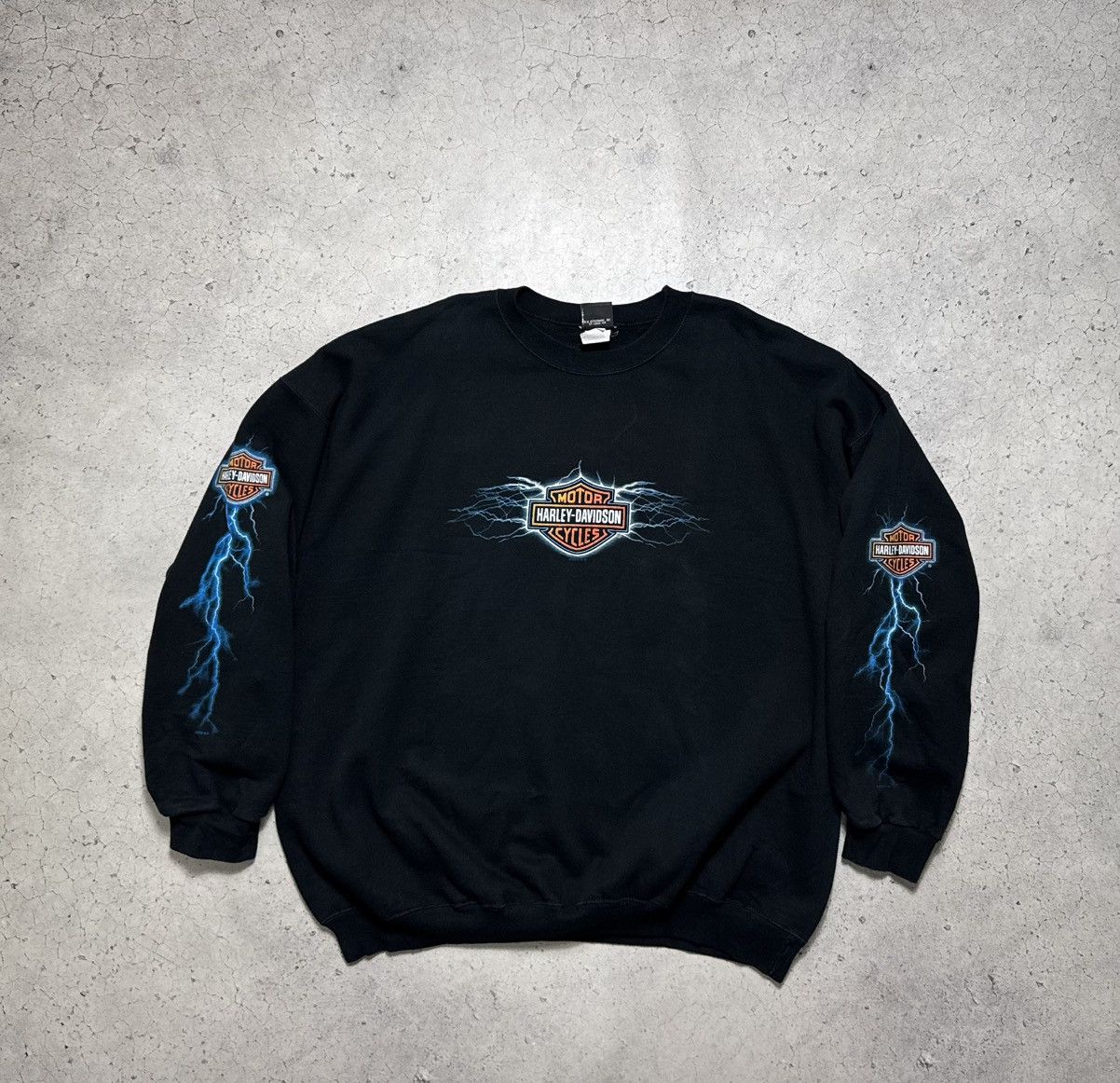 Harley Davidson Harley Motor Davidson 2006 Black Vintage Sweatshirt Size 2XL Size US XXL / EU 58 / 5 - 1 Thumbnail