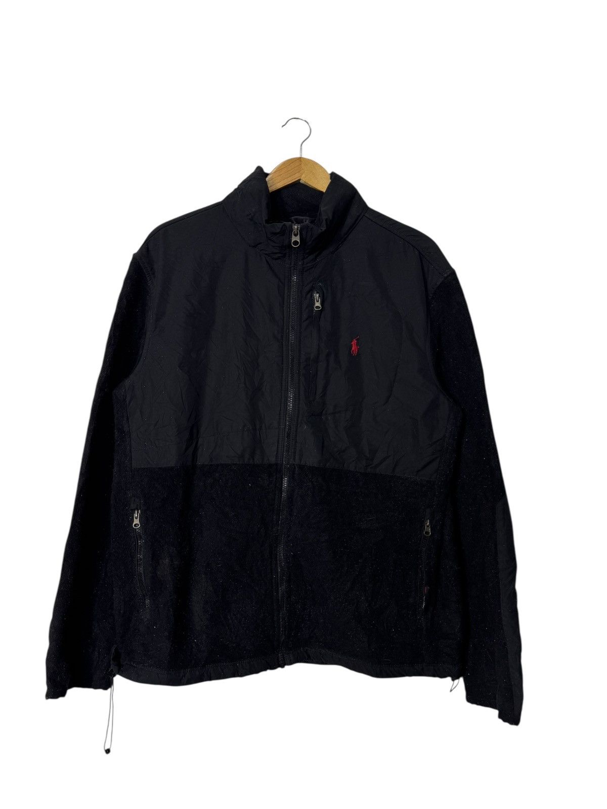 Polo Ralph Lauren × Vintage Polo Ralph Lauren Polartec Clasic fleece jacket Size US L / EU 52-54 / 3 - 1 Thumbnail