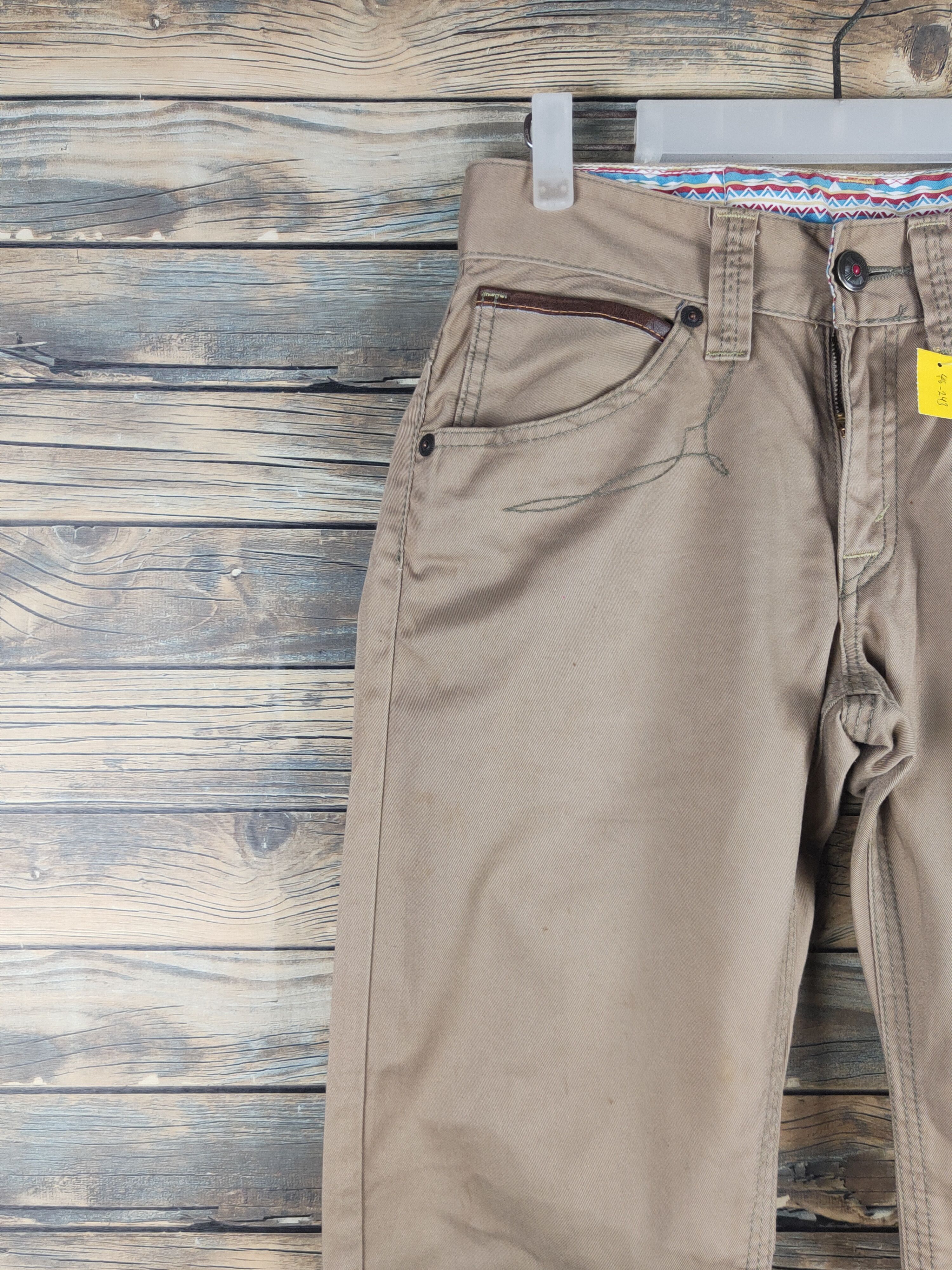 Edwin DL Edwin Beige Multipocket Casual Pants #46-243T Size US 28 / EU 44 - 3 Thumbnail