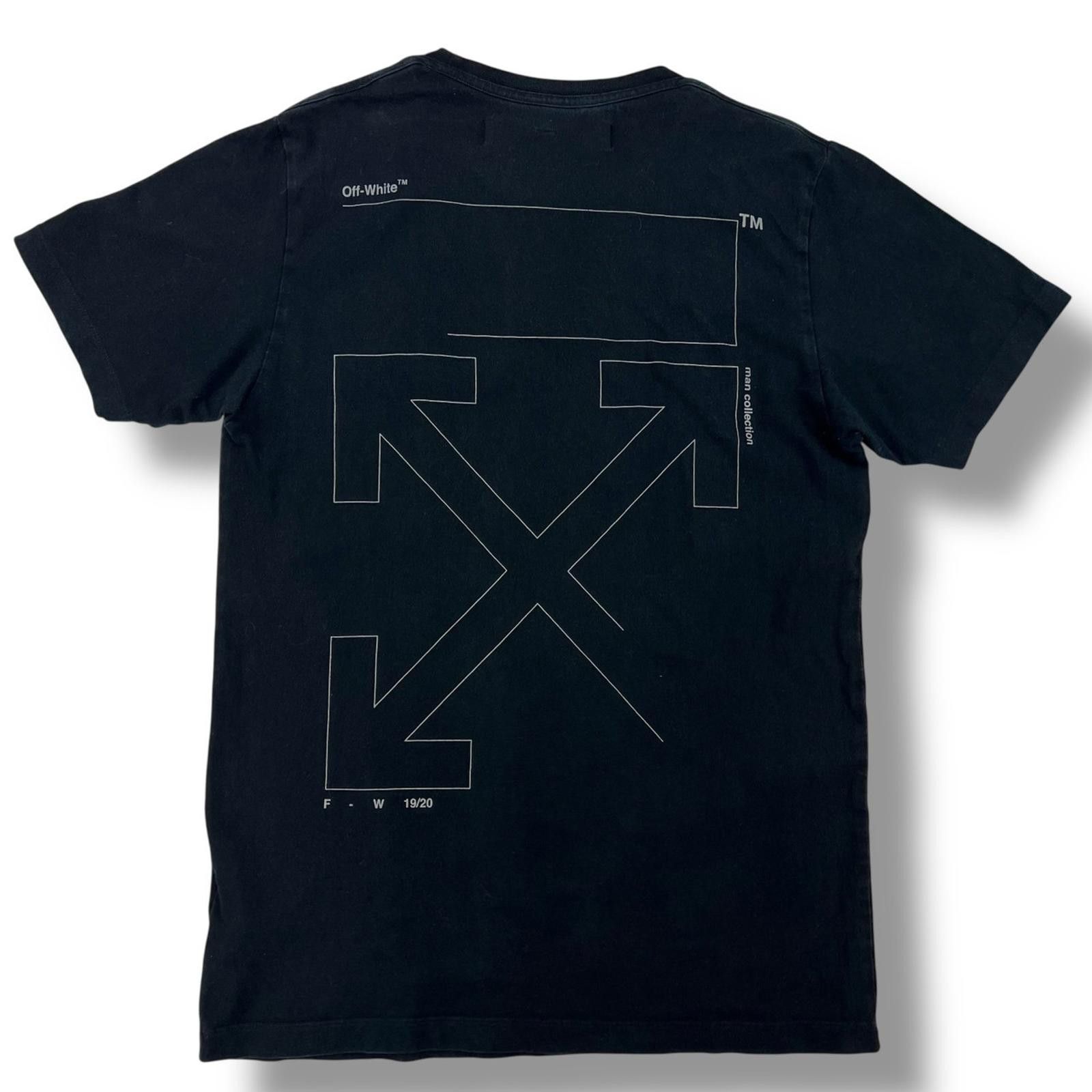 Off-White Off-White Unfinished Arrows Black T Shirt Size US L / EU 52-54 / 3 - 2 Thumbnail