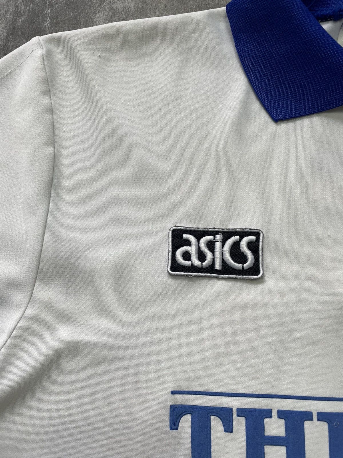 Asics Vintage Asics Leeds United 1993 1994 1995 Home Jersey Shirt Size US L / EU 52-54 / 3 - 7 Thumbnail