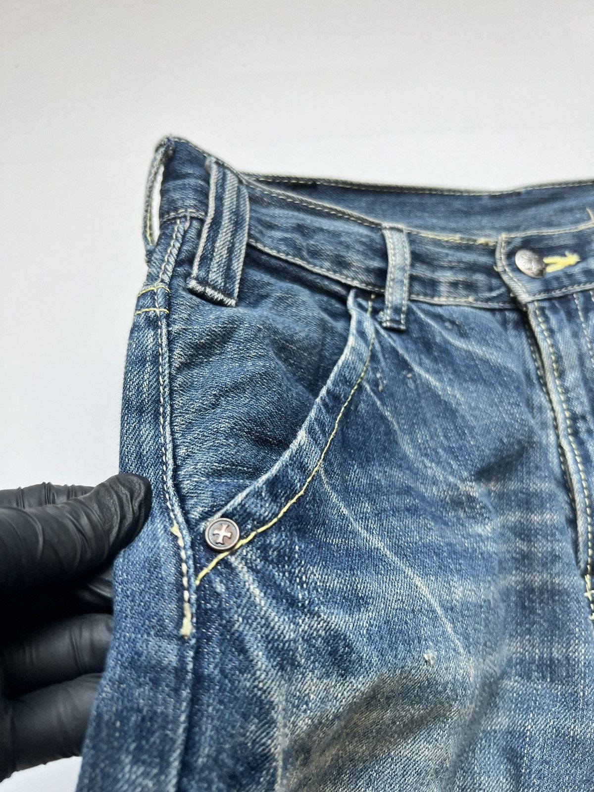 Big John Flared Big John Jr Japanese Denim Vintage Size US 28 / EU 44 - 9 Thumbnail