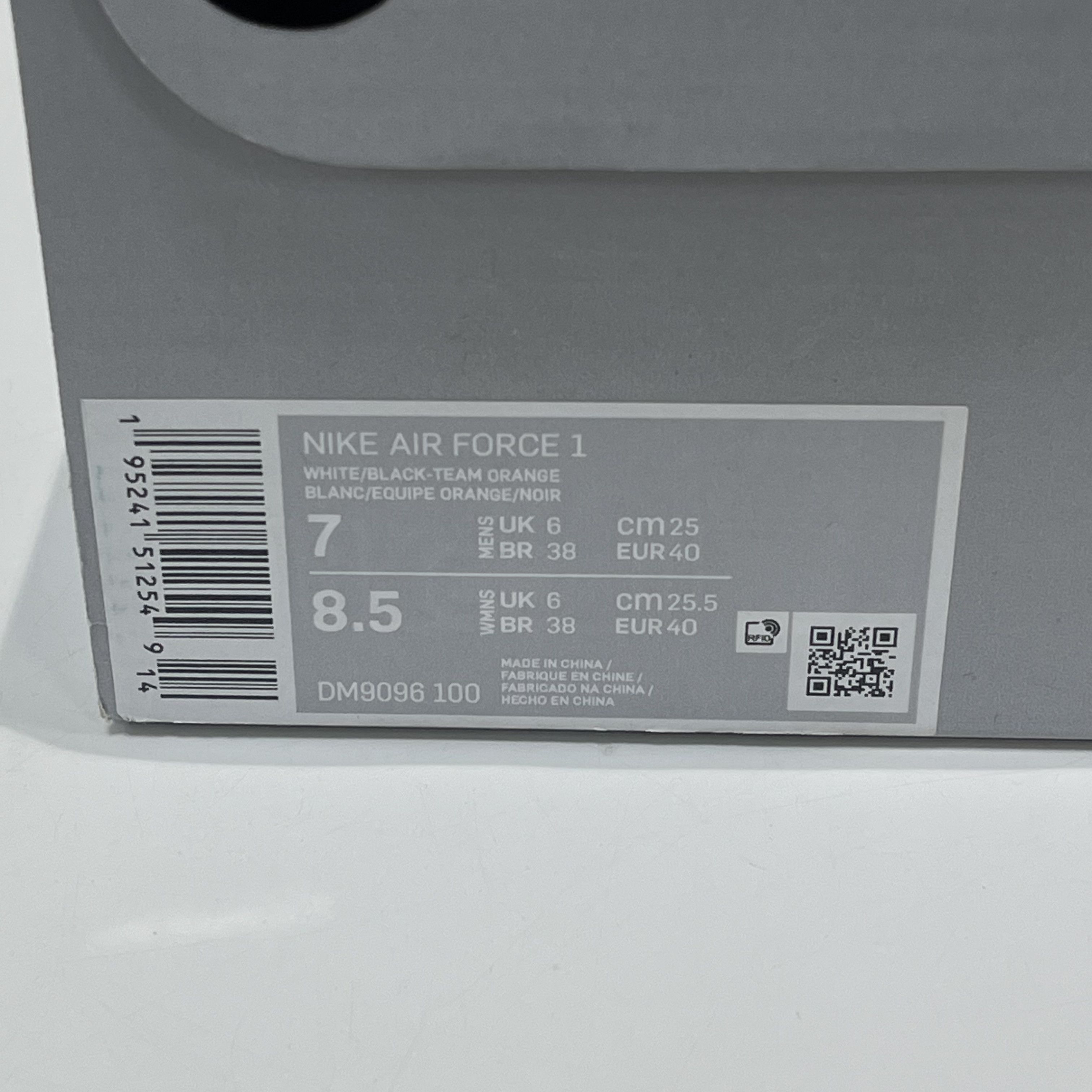 Nike Nike Air Force 1 Low Multi-Swoosh White Size US 7 / EU 40 - 7 Thumbnail