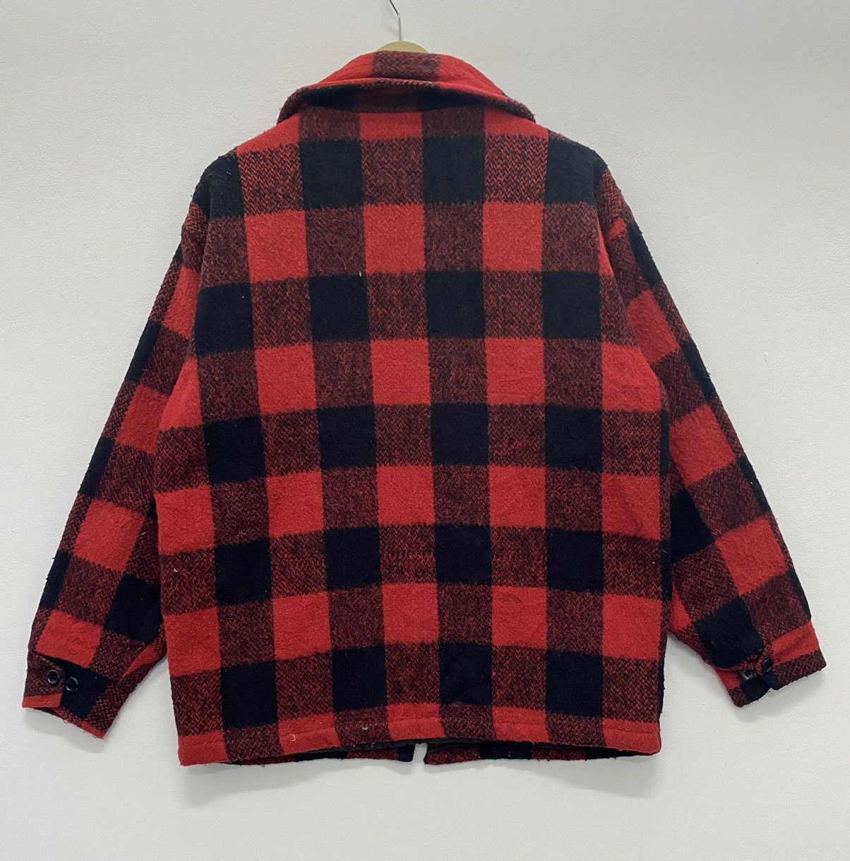 Flannel Vintage Melton Flannel Wool Jacket Size US M / EU 48-50 / 2 - 3 Thumbnail