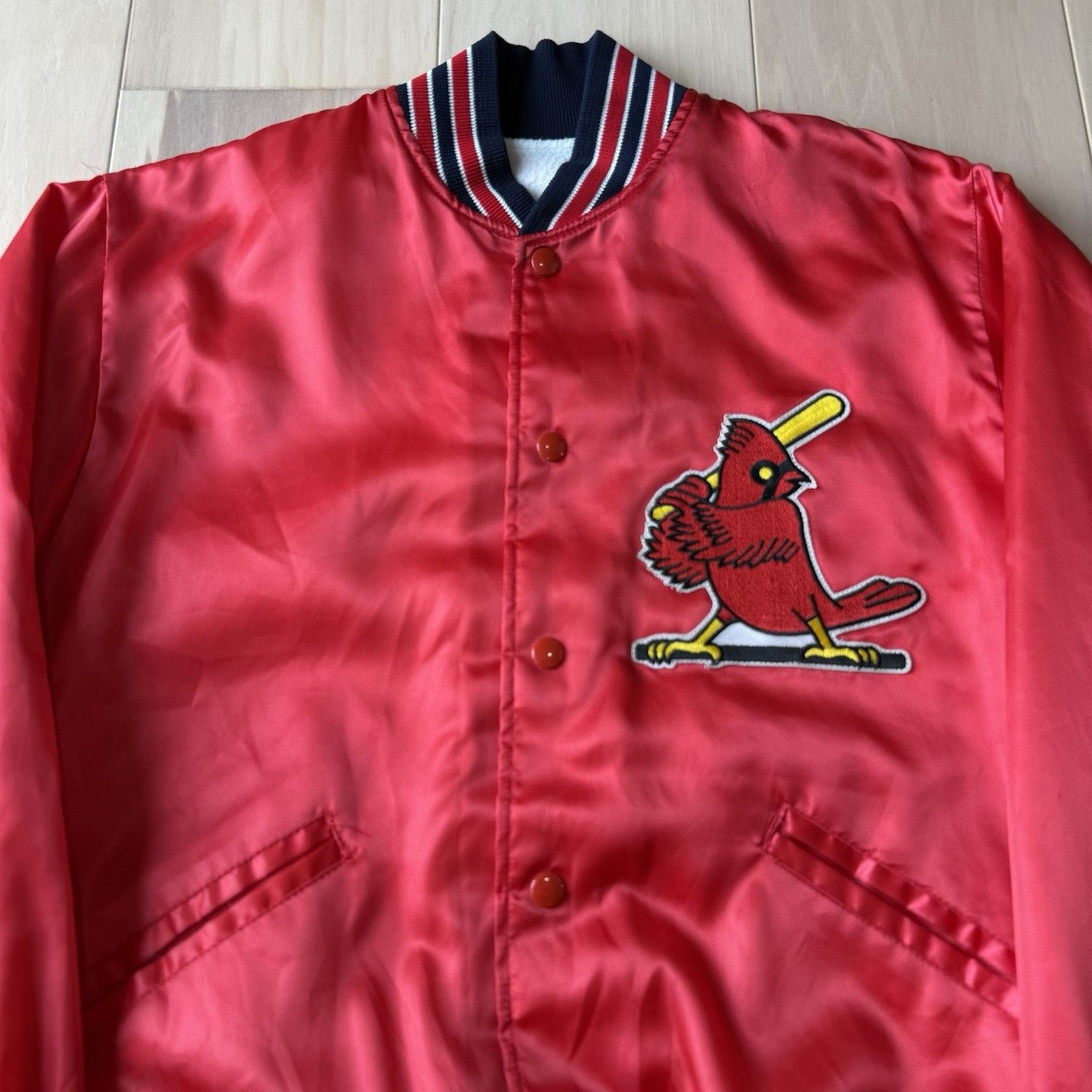 Vintage Vintage St Louis Cardinals Jacket M Red 80s MLB Felco Size US M / EU 48-50 / 2 - 3 Thumbnail