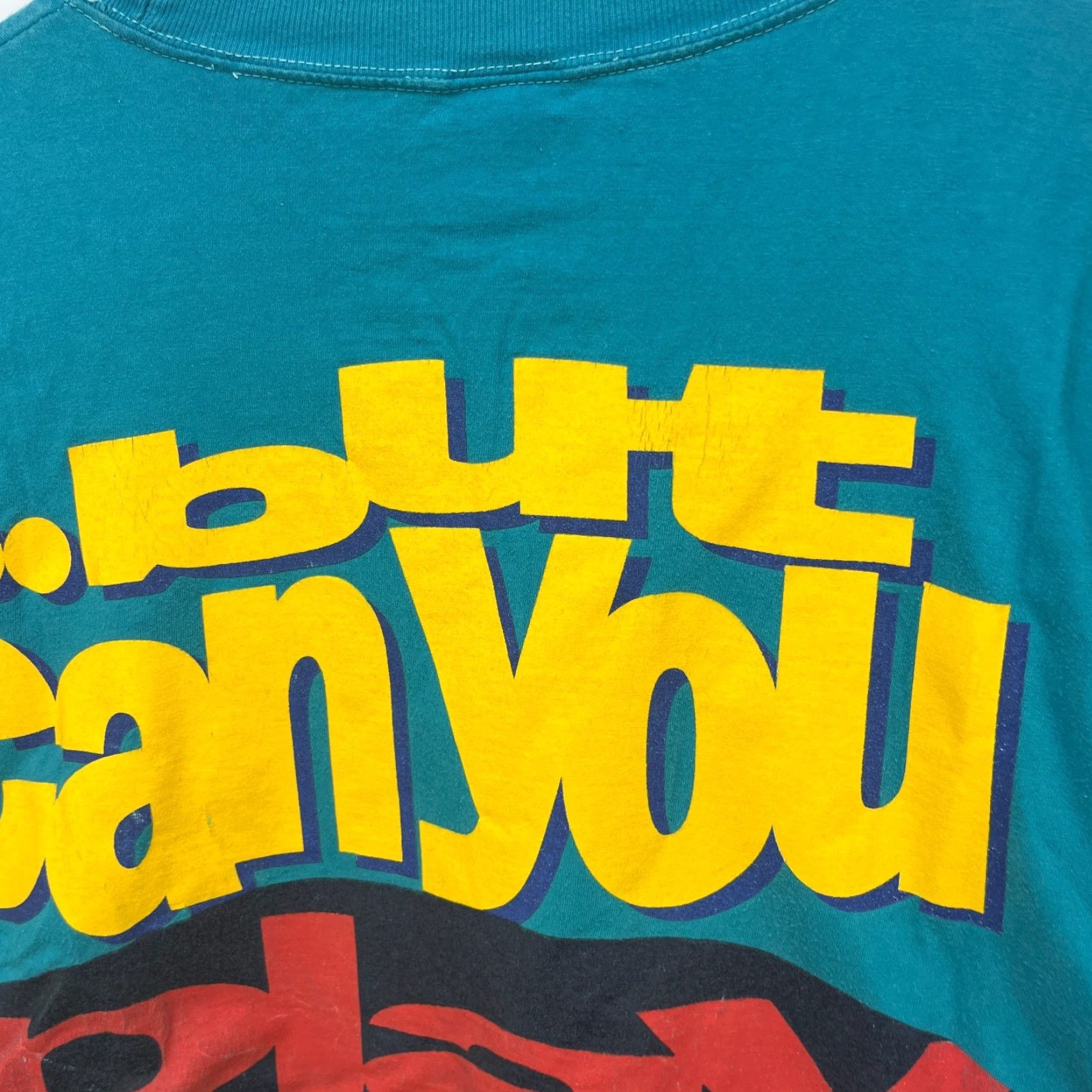 Vintage Vtg Shirt Men's XL You Can Talk the Talk But Can You Play the Game Blue Cotton Vintage Size US XL / EU 56 / 4 - 3 Thumbnail