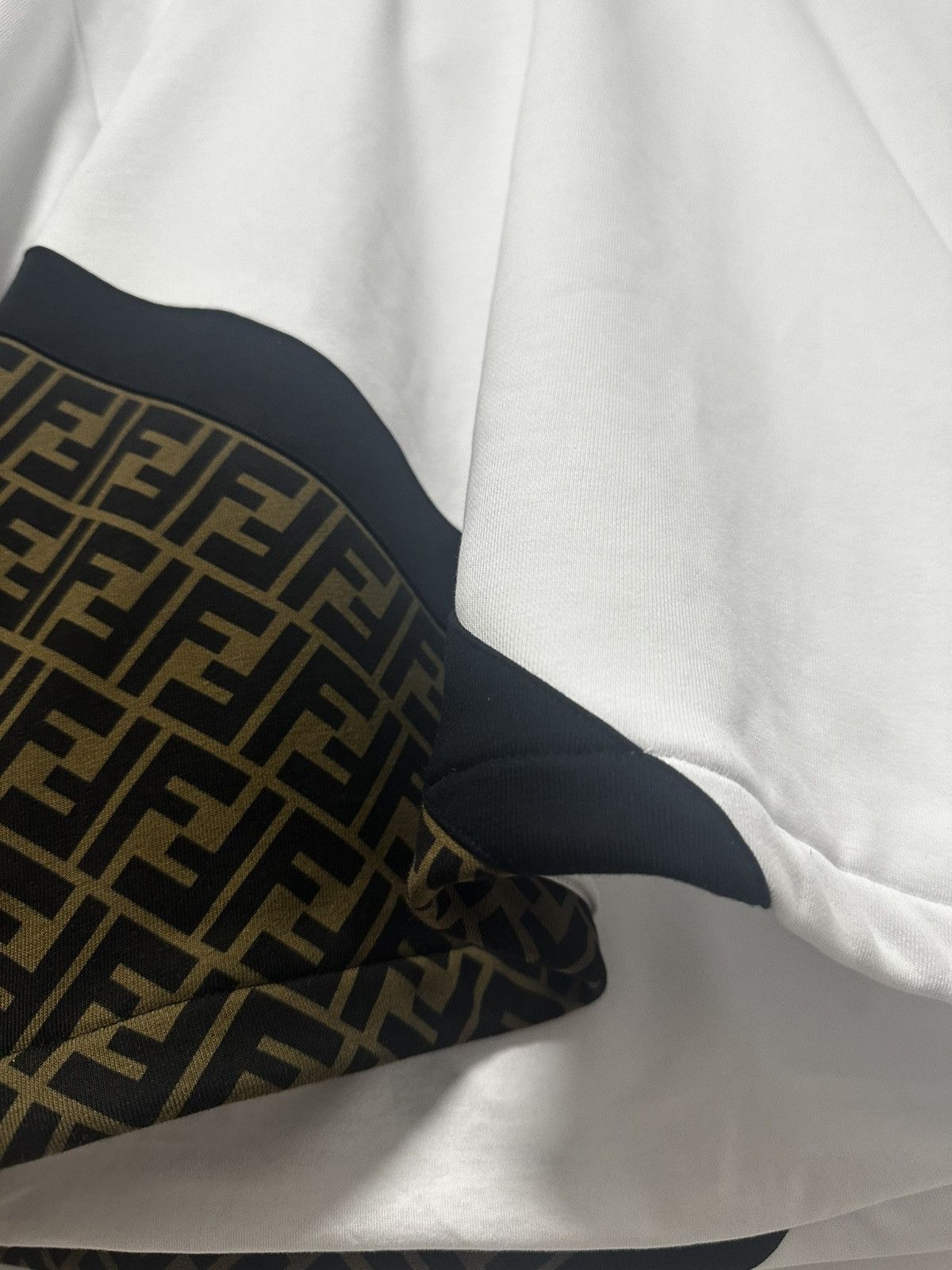Fendi Fendi White FF Hoodie Size US L / EU 52-54 / 3 - 4 Thumbnail