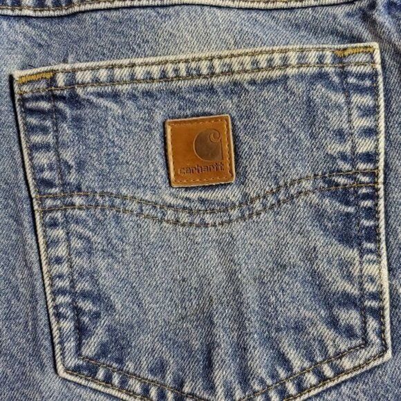 Carhartt Carhartt High Rise Sz. 50x30 Blue Jeans Size US 44 / EU 60 - 2 Thumbnail