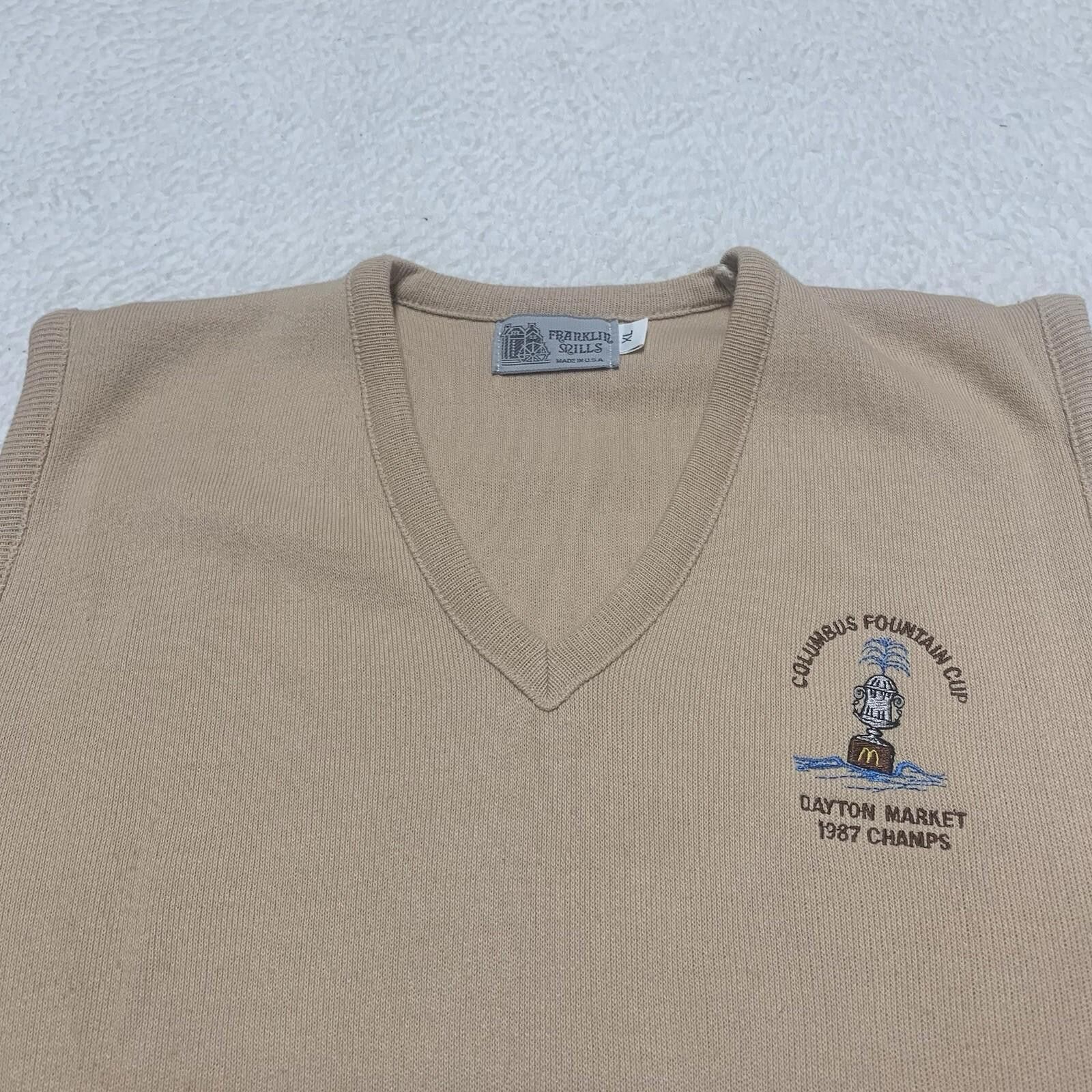Other VTG 87 McDonald's Fountain Cup Champs Vest XL Franklin Mills Size ONE SIZE - 5 Thumbnail