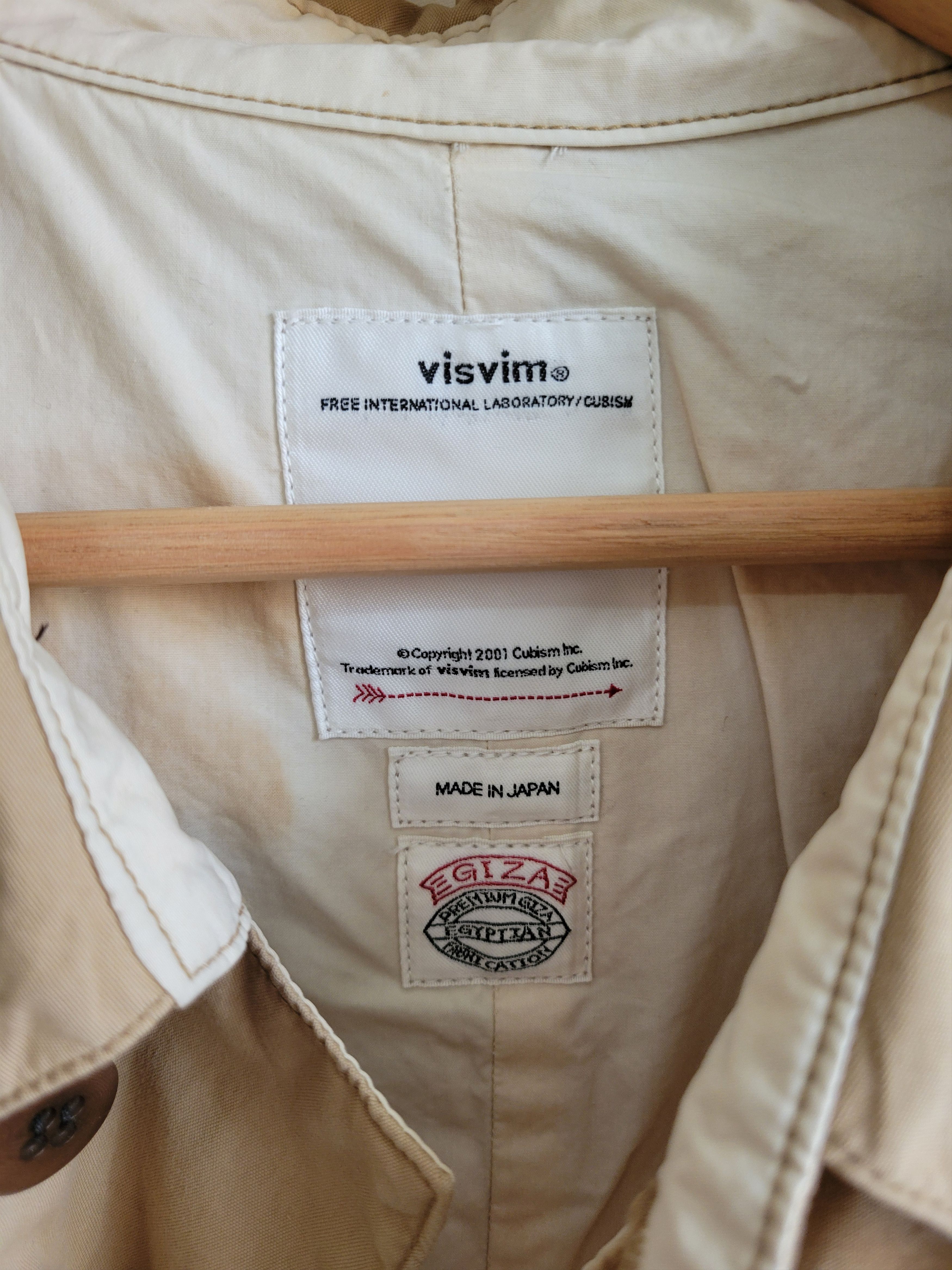 Visvim visvim fw18 GREASE MONKEY COAT (GIZA C/NY) F.I.L. EXCLUSIVE Size US S / EU 44-46 / 1 - 10 Thumbnail