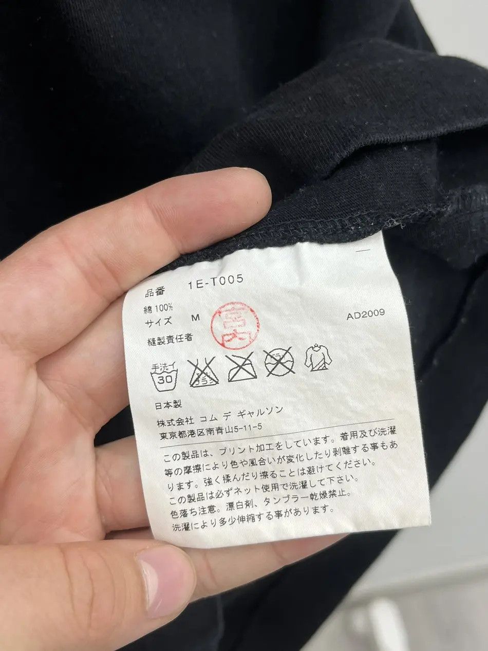 Comme des Garcons Comme des Garcons Black SS2009 T-Shirt Tee Size M / US 6-8 / IT 42-44 - 3 Thumbnail