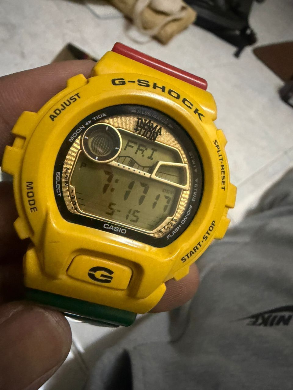 G Shock G shock Rasta in4mation collaboration watch Size ONE SIZE - 8 Thumbnail