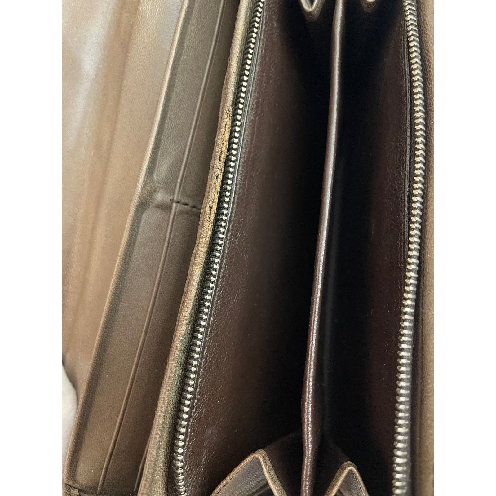 Bottega Veneta BOTTEGA VENETA RARE Intrecciato Long Wallet Pre-loved COA Size ONE SIZE - 12 Thumbnail