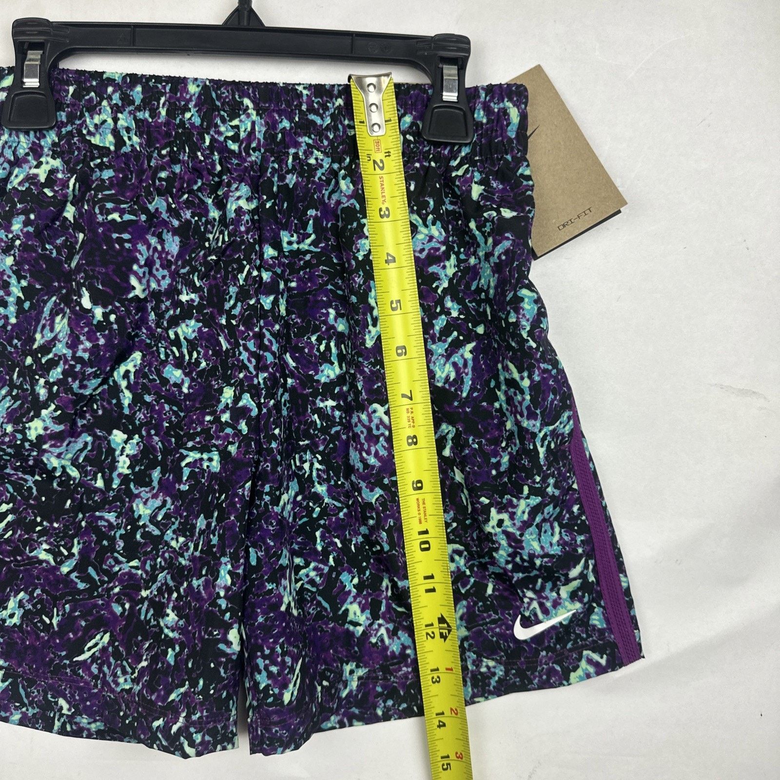 Nike NWT Nike Dri-Fit Shorts Youth Kids Boys SZ S small Purple Size US 36 / EU 52 - 9 Thumbnail