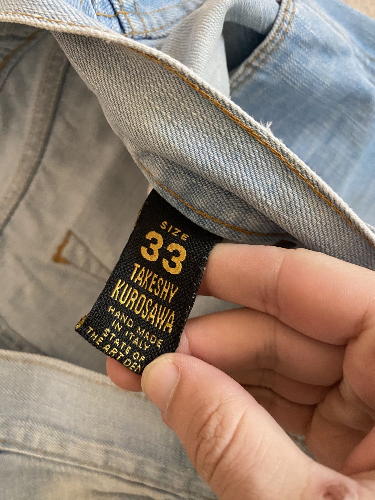 Japanese Brand Baggy Faded Pants If Six Was Nine style y2k jeans Size US 33 - 16 Thumbnail