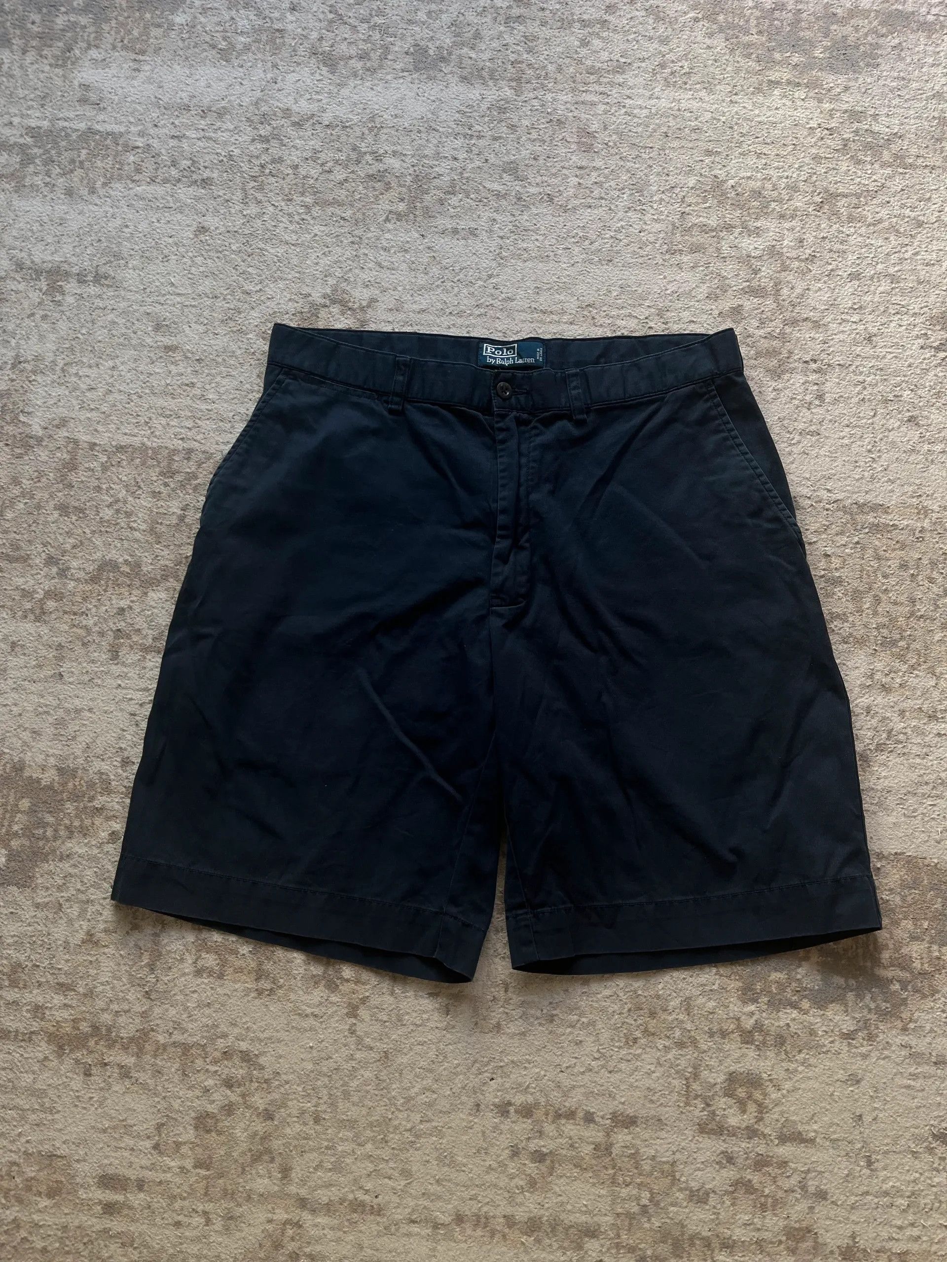 Polo Ralph Lauren Polo Ralph Lauren Sz W 34 Chinos Shorts Navy Rare Size US 34 / EU 50 - 14 Thumbnail