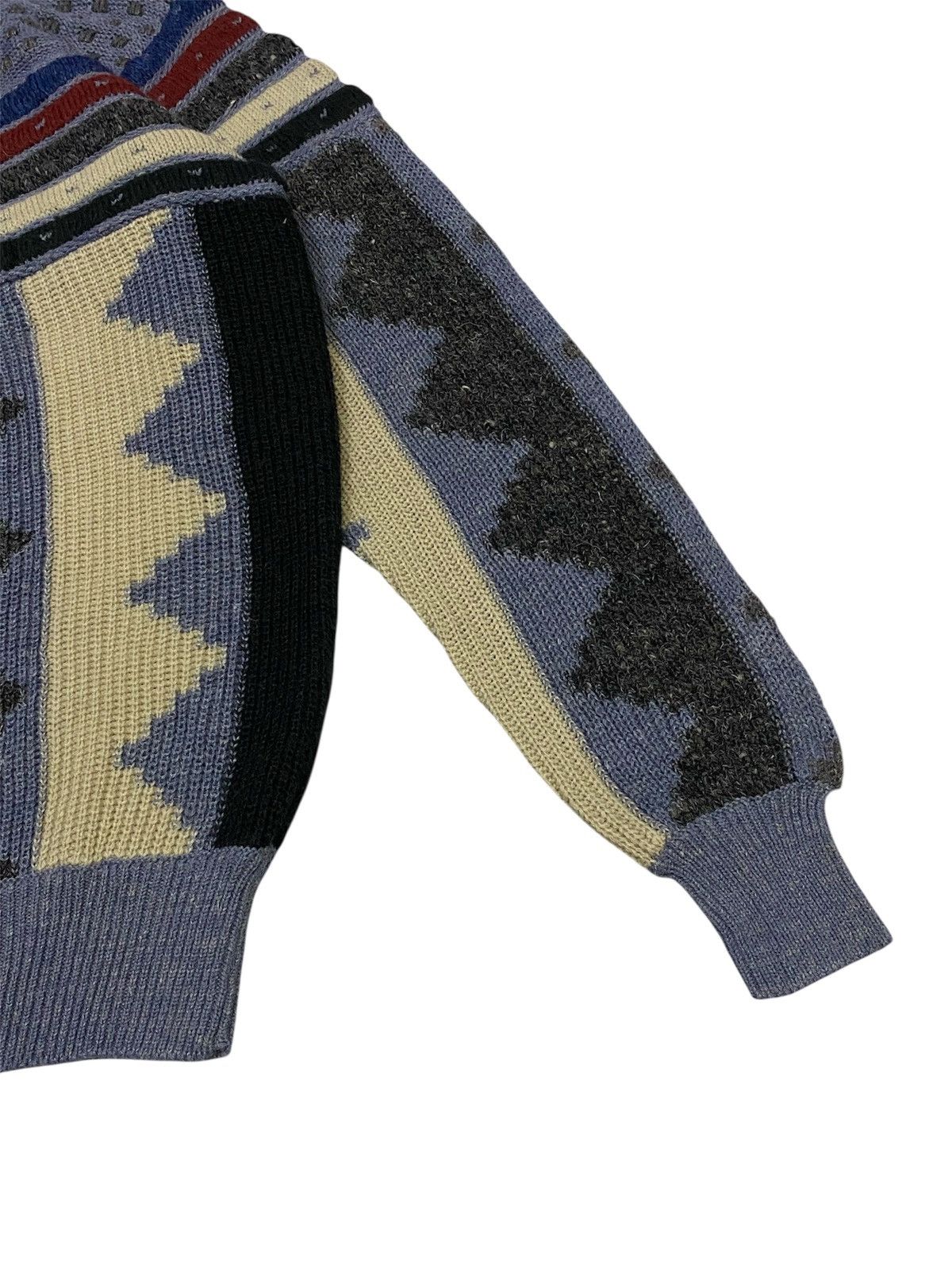 Issey Miyake Vintage 70s Issey Miyake Allstyle Knit Sweater Size US L / EU 52-54 / 3 - 8 Thumbnail