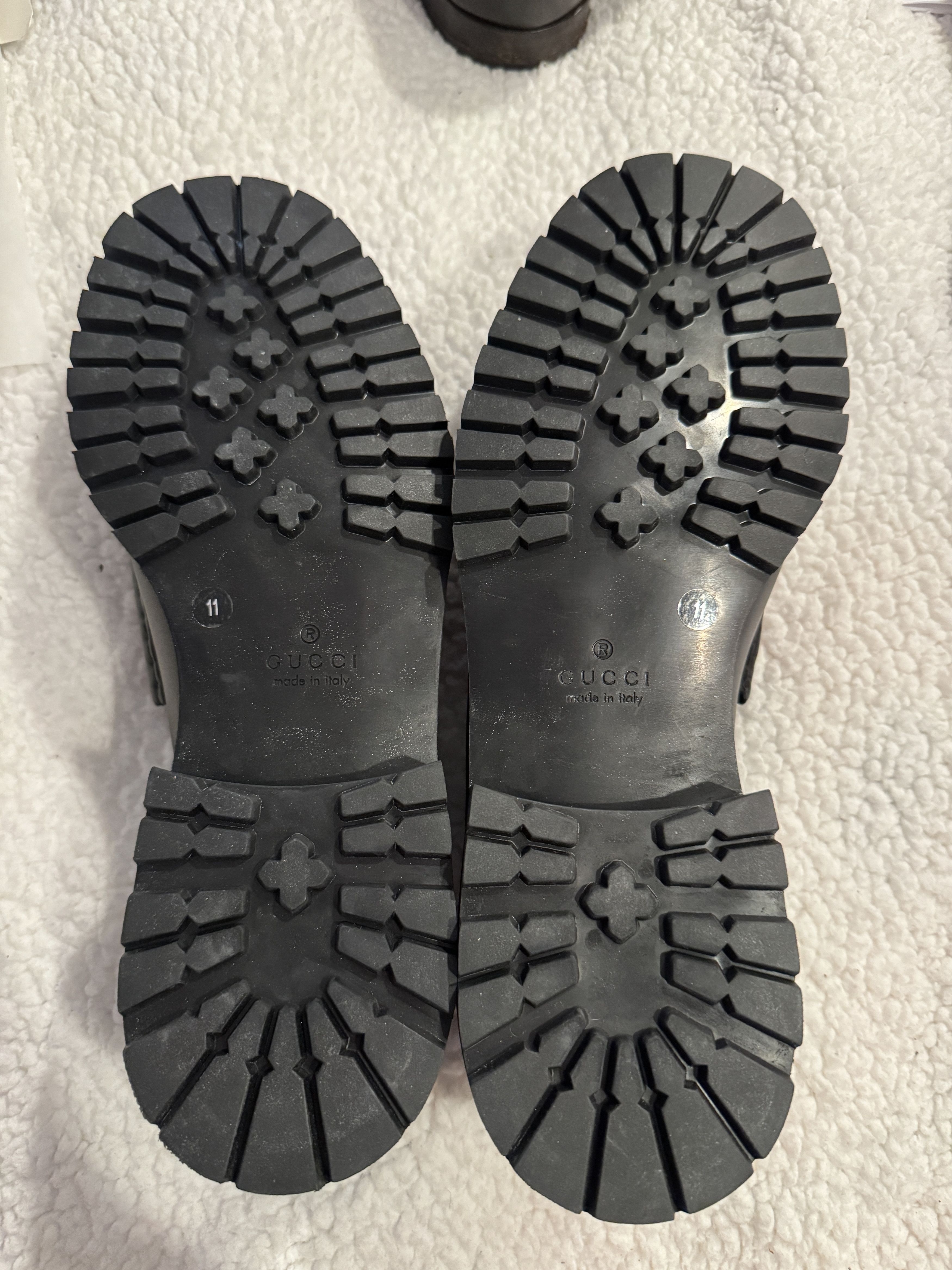 Gucci NEW Gucci NERO 11D Horse Bit Loafer Vibram sole Size US 11 / EU 44 - 4 Thumbnail