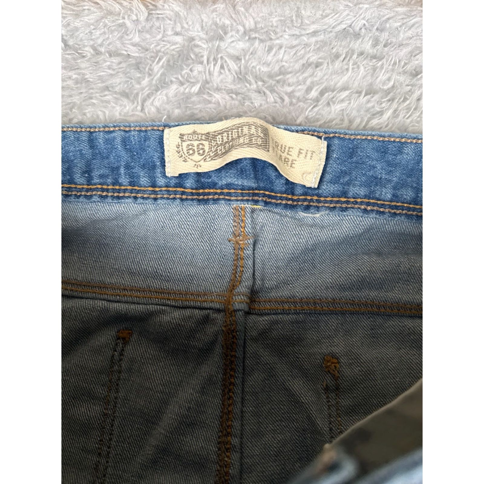 Route 66 Route 66 Jeans Juniors 9 Blue Denim True Fit Flare Mid Rise Cotton Blend 31x30 Size 30" / US 8 / IT 44 - 6 Thumbnail