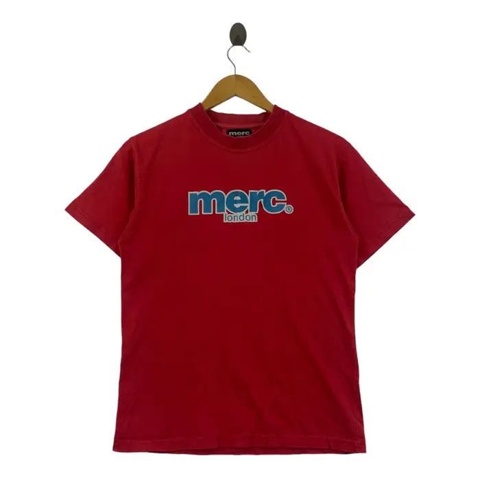 Vintage Vintage MERC LONDON Embossed Logo Tee Shirt Size US M / EU 48-50 / 2 - 1 Thumbnail