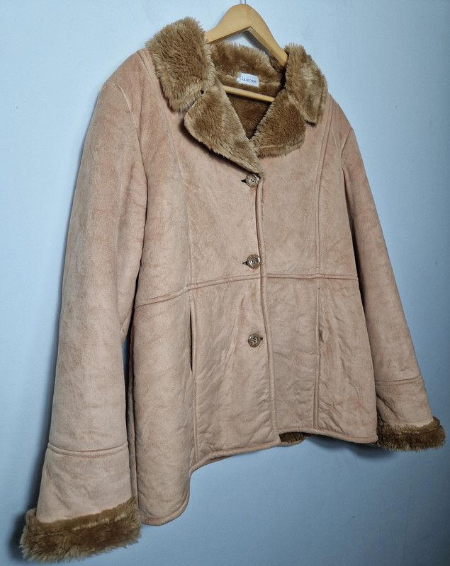 Miss Sixty × Vintage vintage faux fur coat y2k Size L / US 10 / IT 46 - 2 Thumbnail