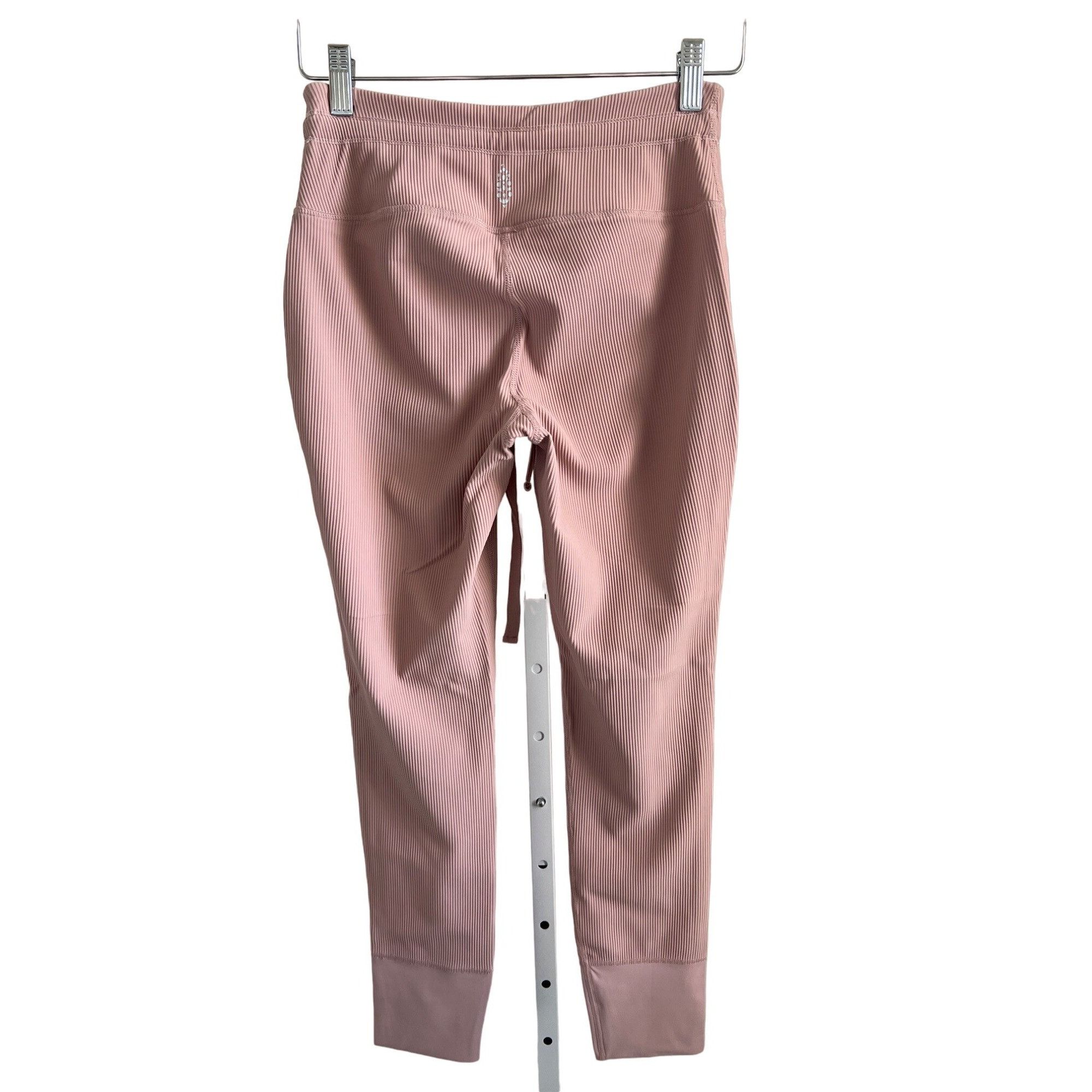 Free People Free People Ribbed Dusty Pink Leggings Size 27" / US 4 / IT 40 - 5 Thumbnail